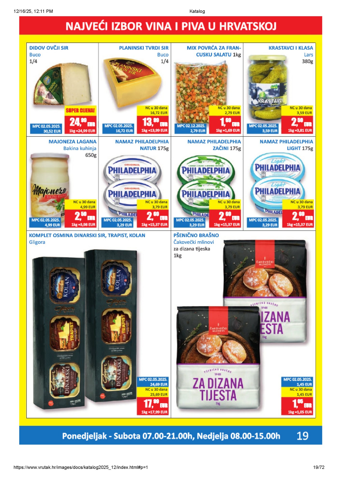 Vrutak katalog Akcija 15.12. - 31.12.2025.