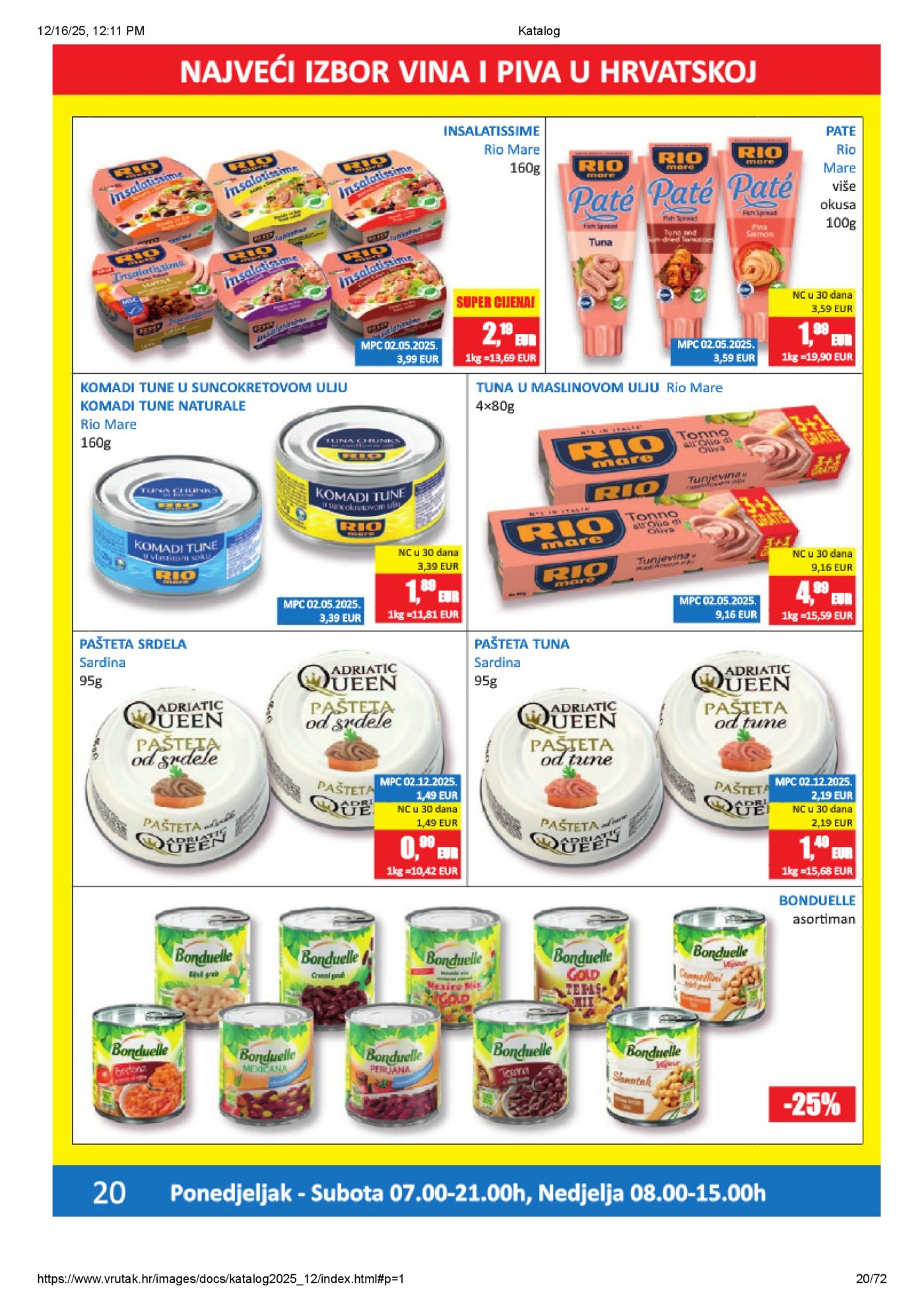 Vrutak katalog Akcija 15.12. - 31.12.2025.