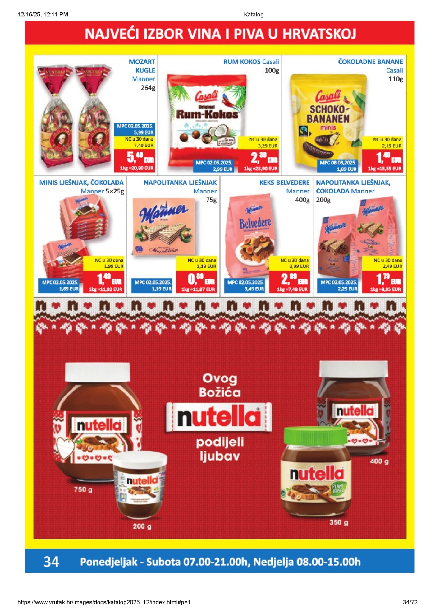 Vrutak katalog Akcija 15.12. - 31.12.2025.