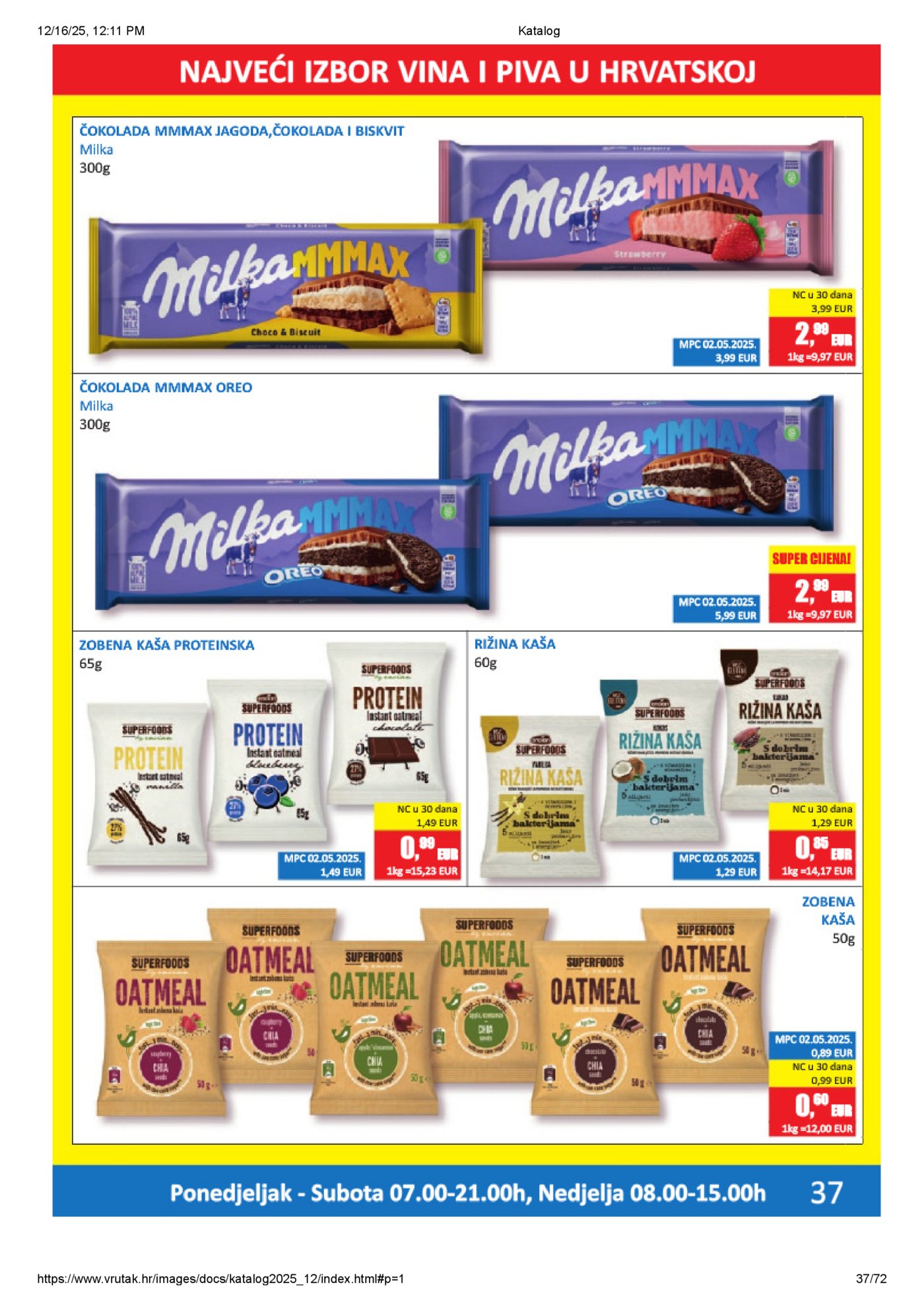 Vrutak katalog Akcija 15.12. - 31.12.2025.