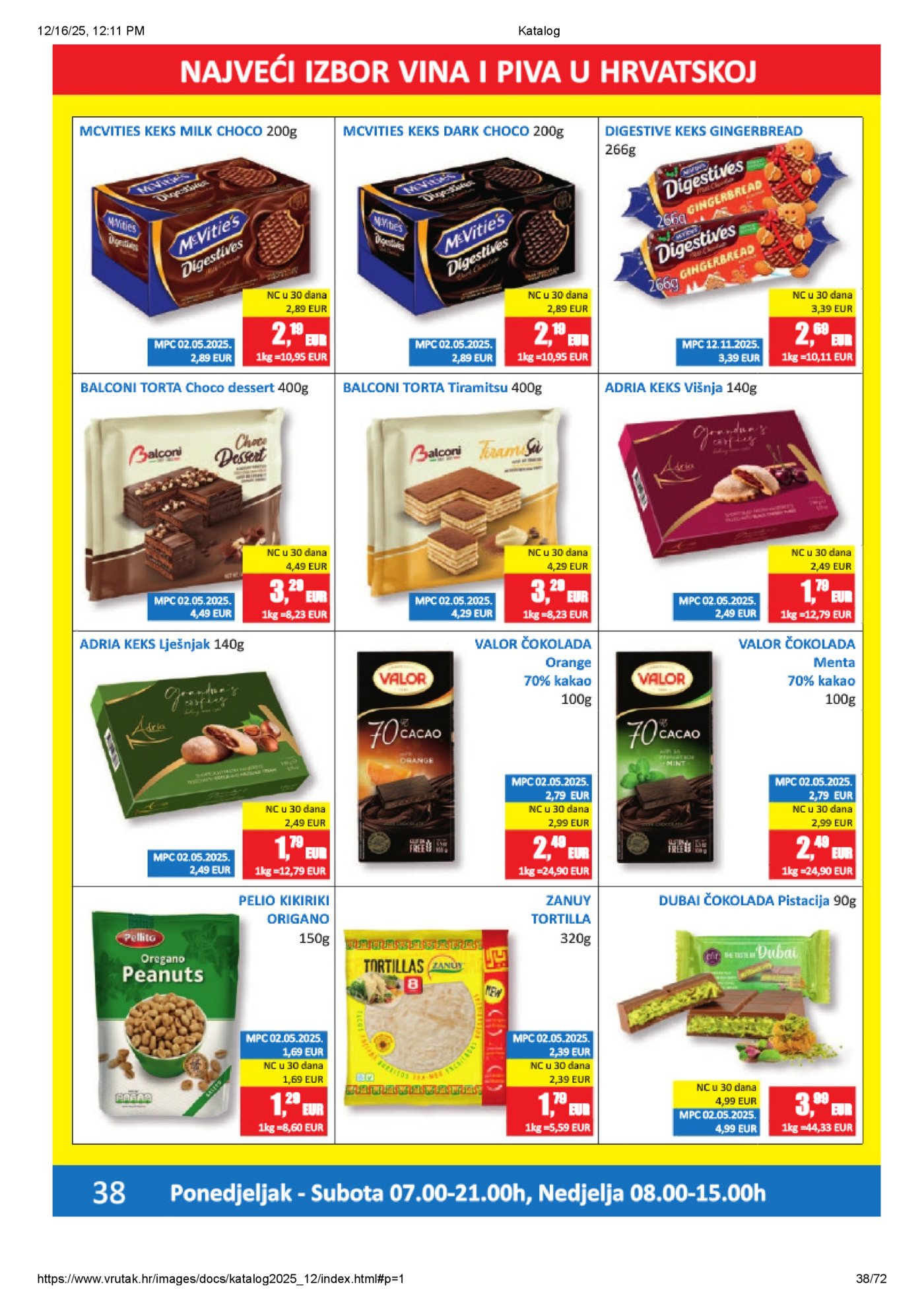 Vrutak katalog Akcija 15.12. - 31.12.2025.