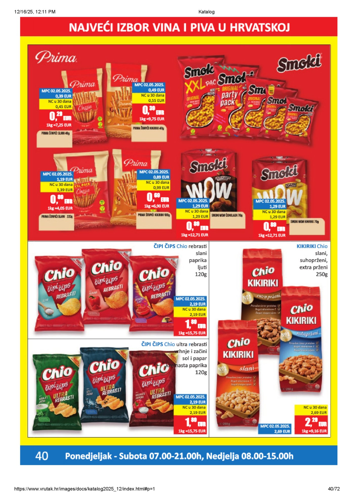 Vrutak katalog Akcija 15.12. - 31.12.2025.