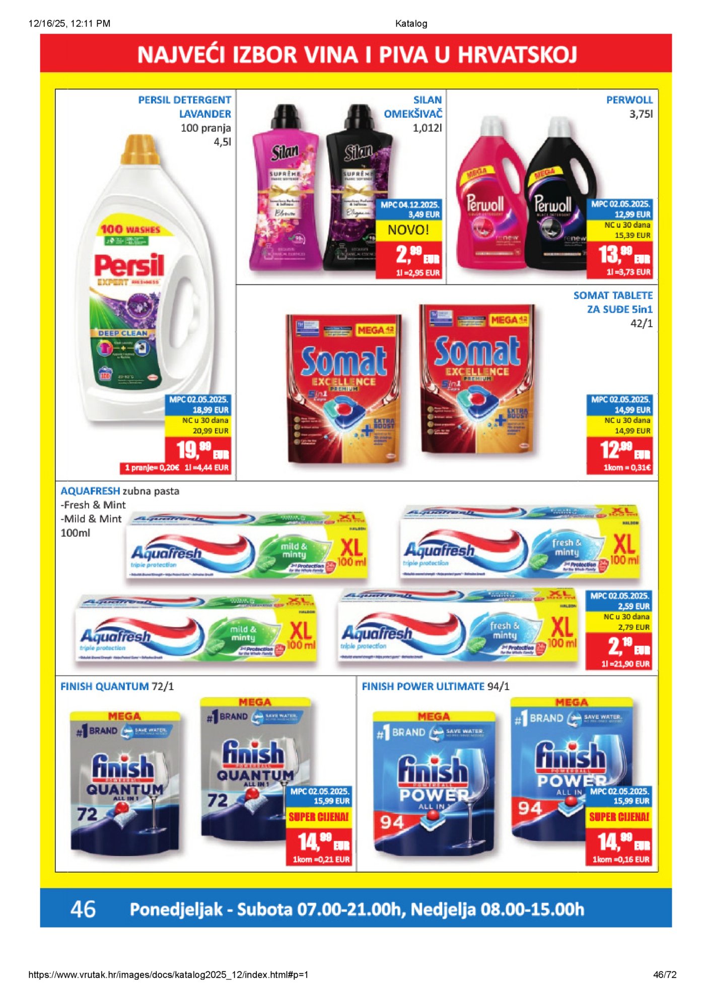 Vrutak katalog Akcija 15.12. - 31.12.2025.