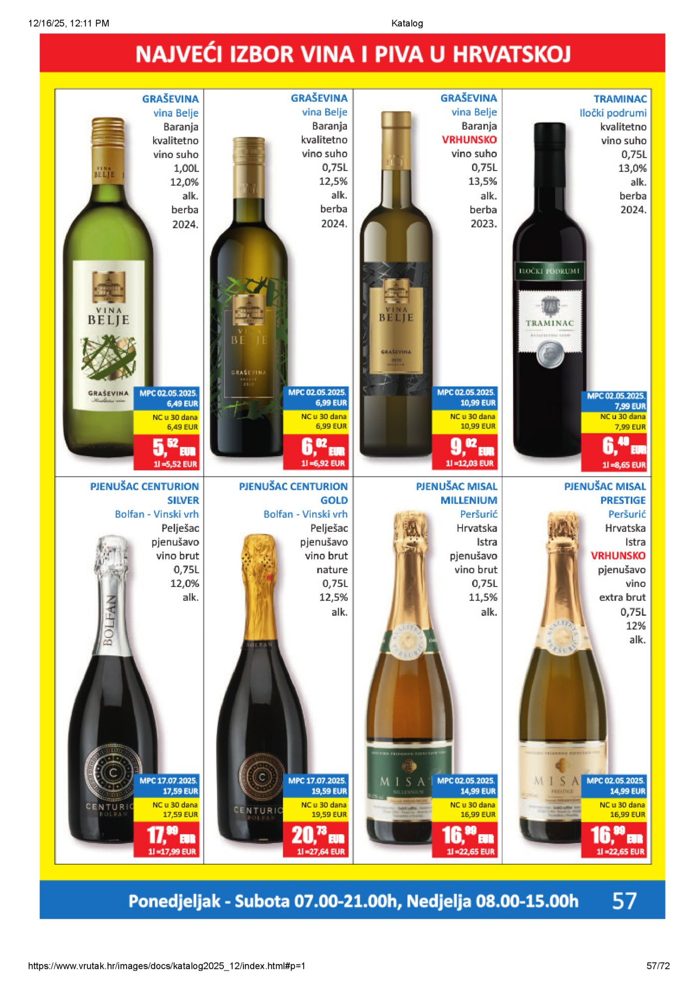 Vrutak katalog Akcija 15.12. - 31.12.2025.