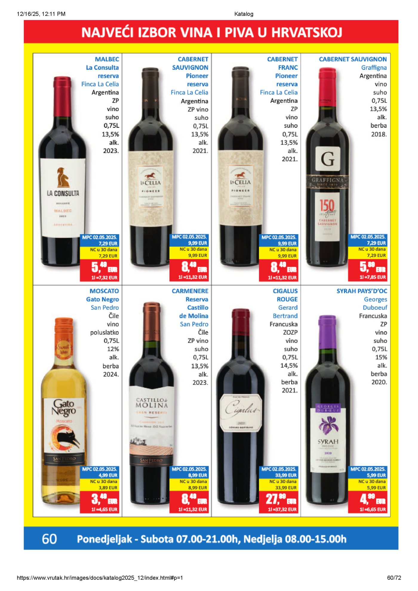 Vrutak katalog Akcija 15.12. - 31.12.2025.