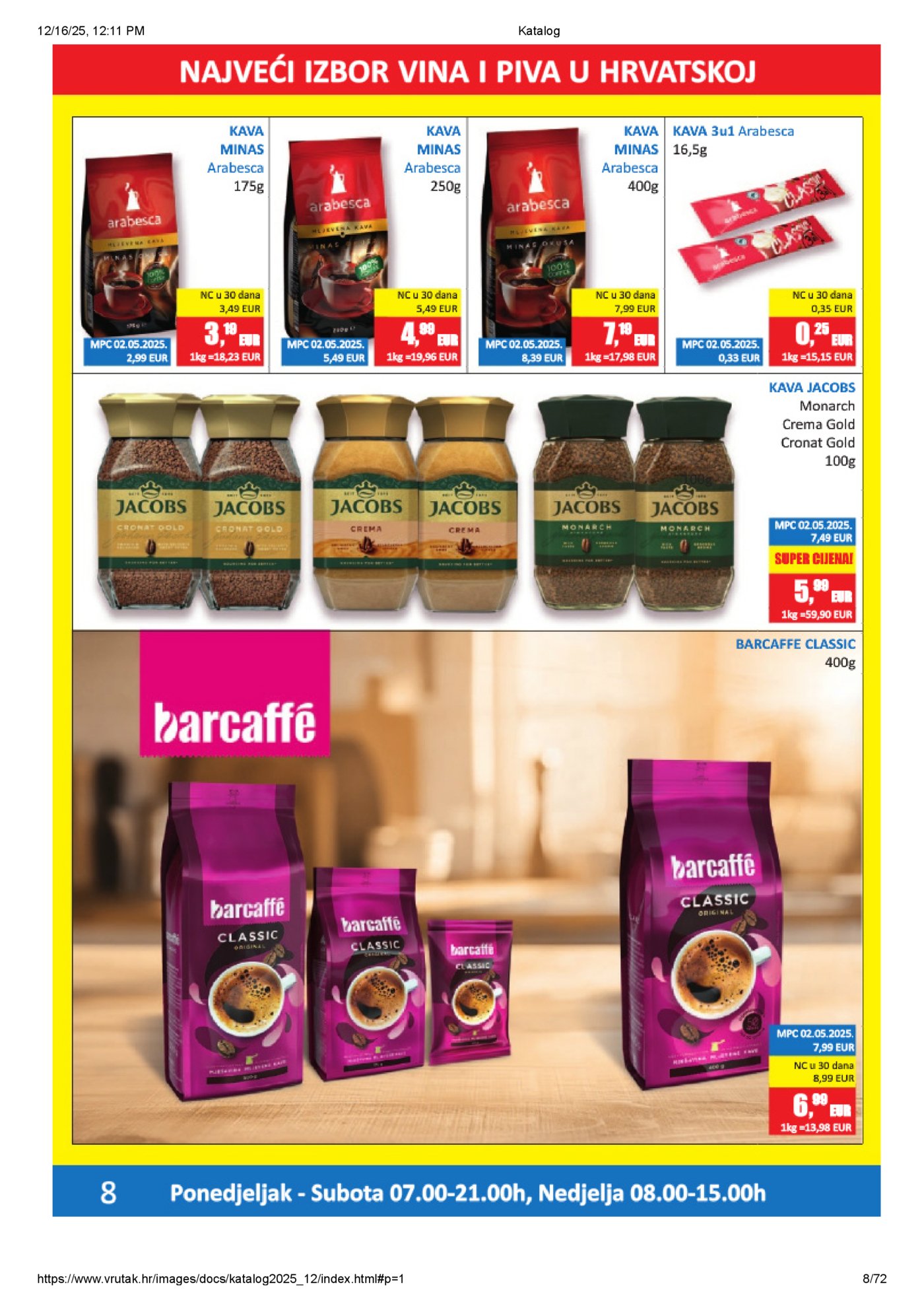 Vrutak katalog Akcija 15.12. - 31.12.2025.