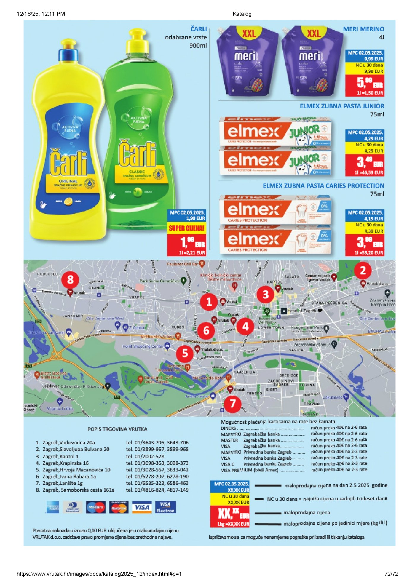 Vrutak katalog Akcija 15.12. - 31.12.2025.