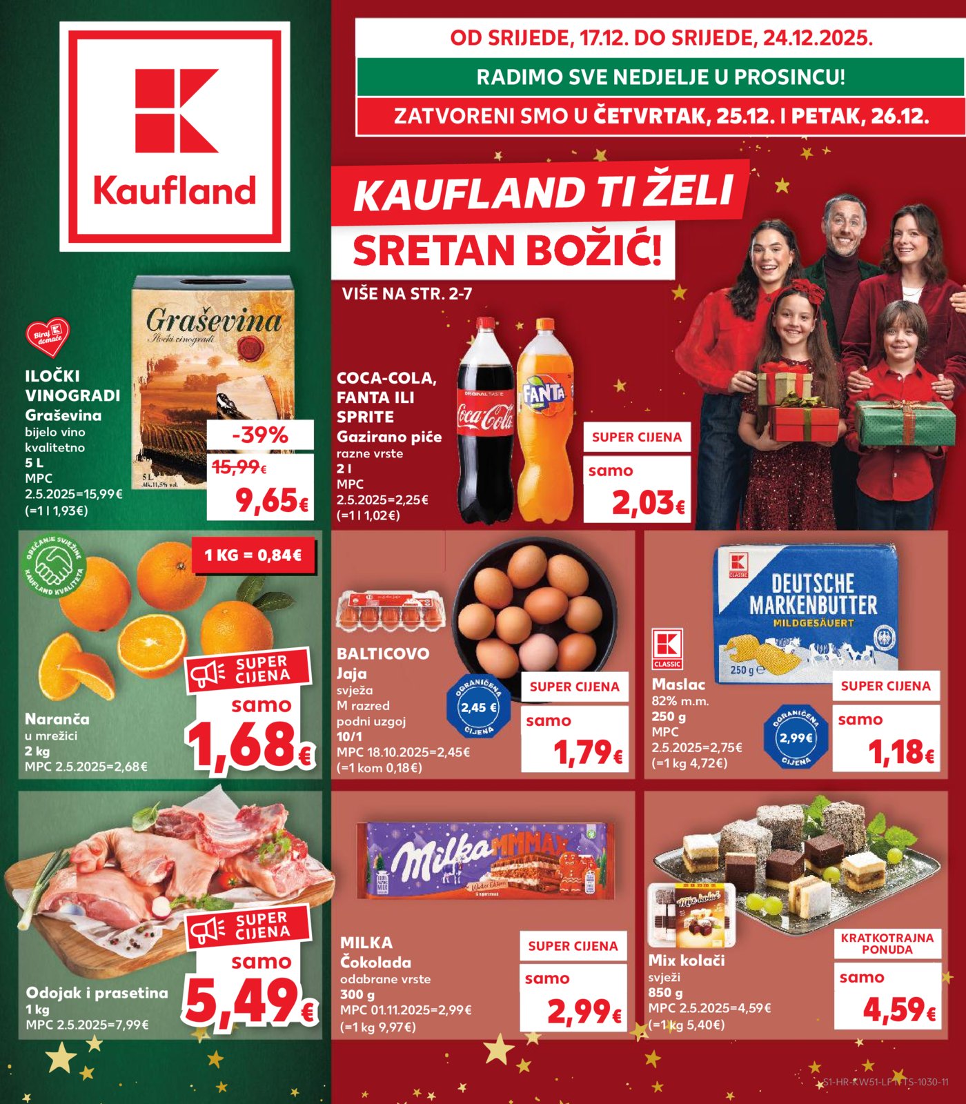 Kaufland katalog Akcija 17.12. - 24.12.2025. 