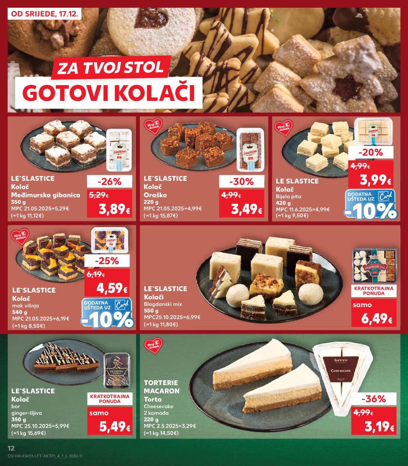 Kaufland katalog Akcija 17.12. - 24.12.2025. 