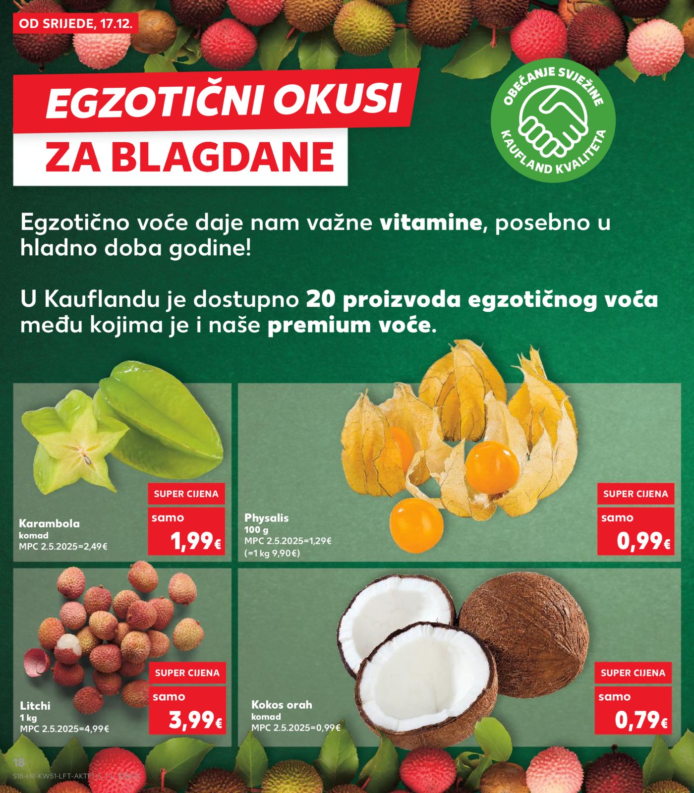 Kaufland katalog Akcija 17.12. - 24.12.2025. 