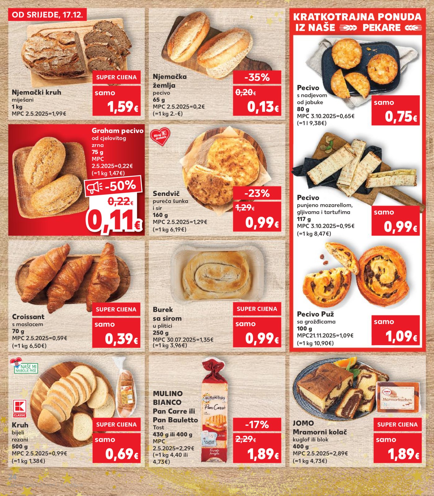 Kaufland katalog Akcija 17.12. - 24.12.2025. 