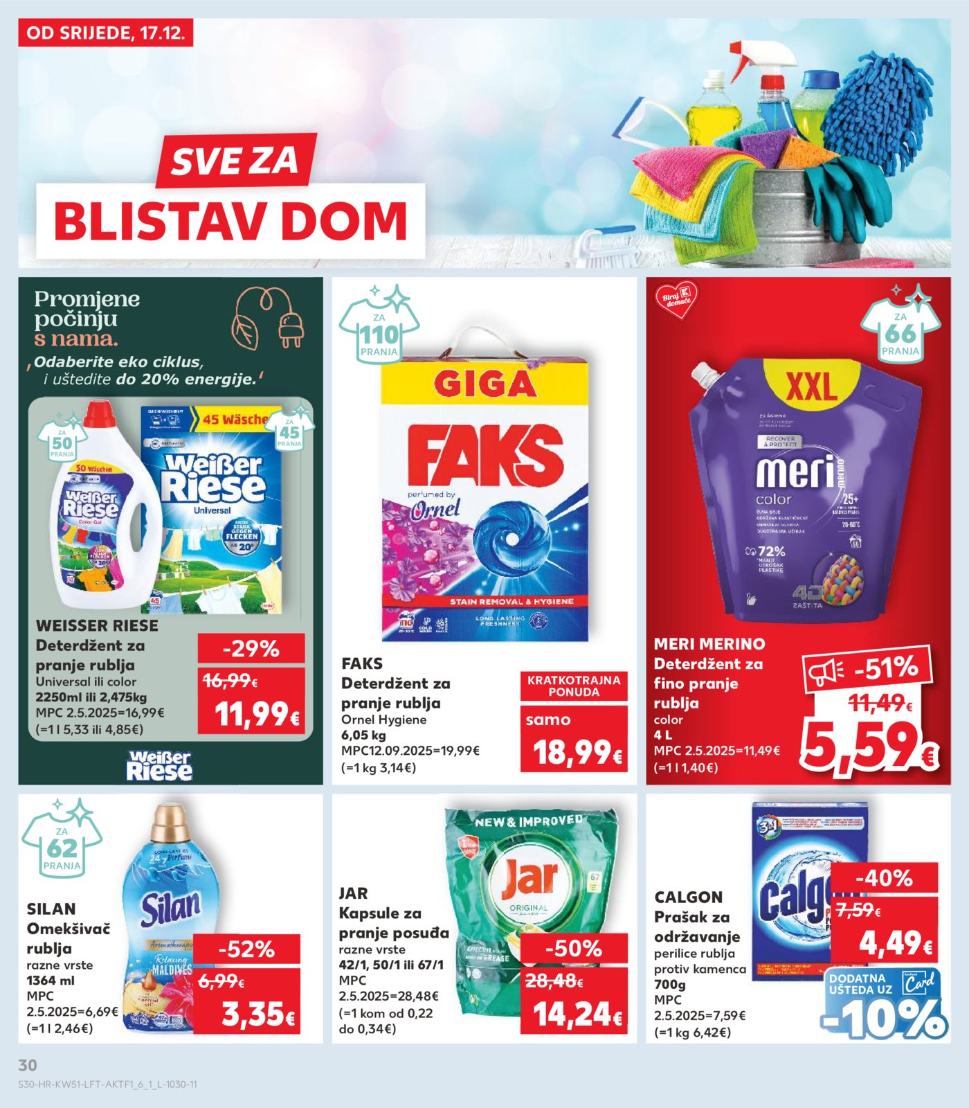 Kaufland katalog Akcija 17.12. - 24.12.2025. 