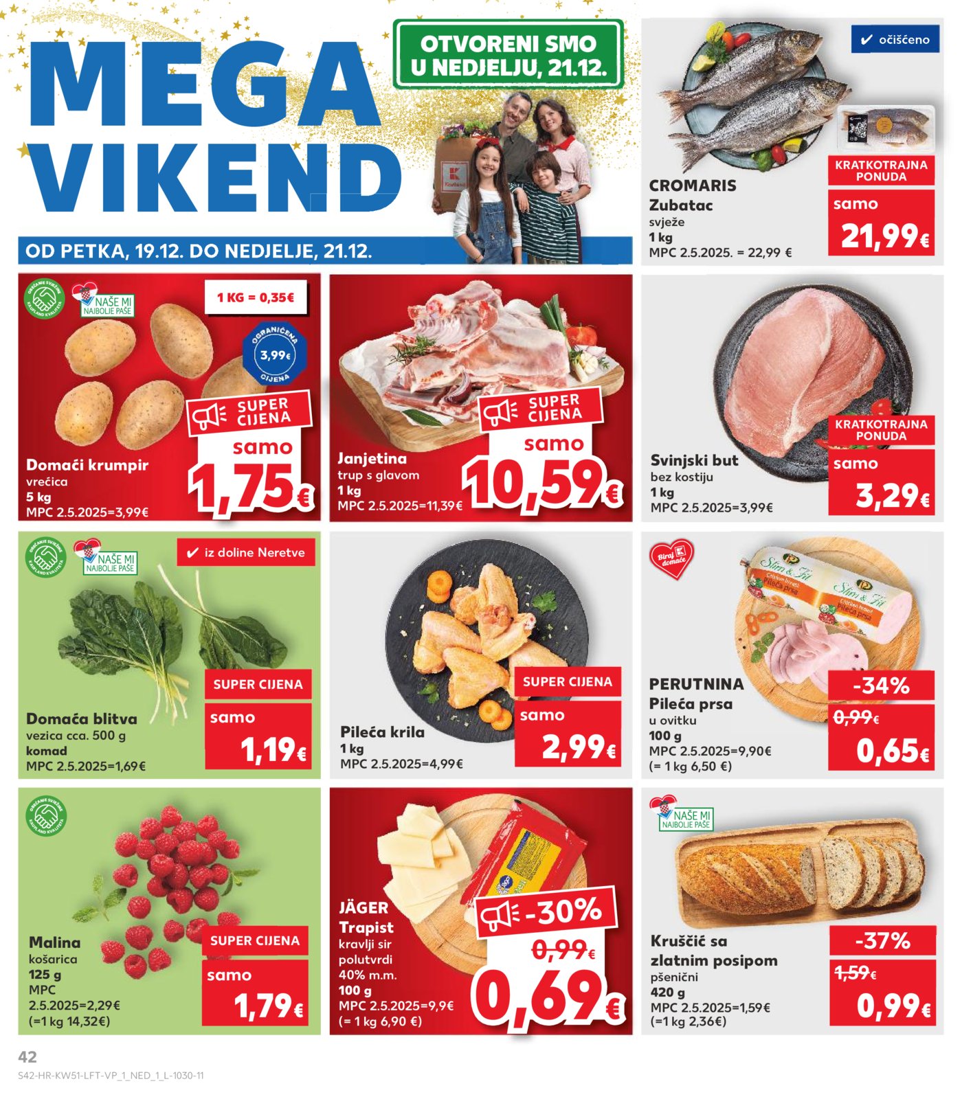 Kaufland katalog Akcija 17.12. - 24.12.2025. 