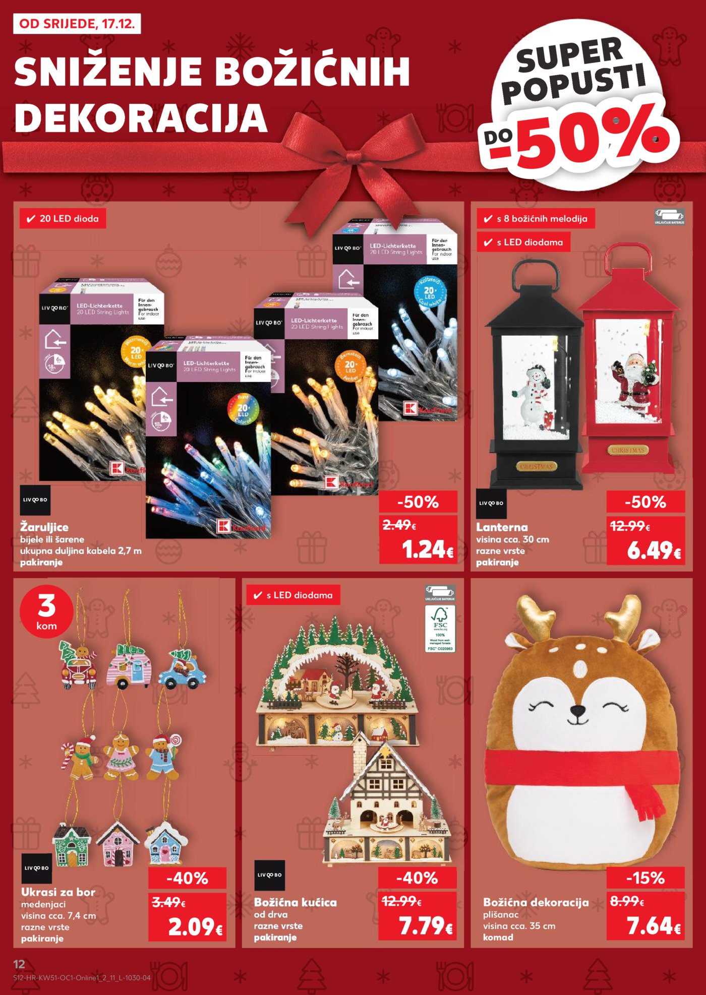 Kaufland katalog Robne marke 17.12. - 24.12.2025.