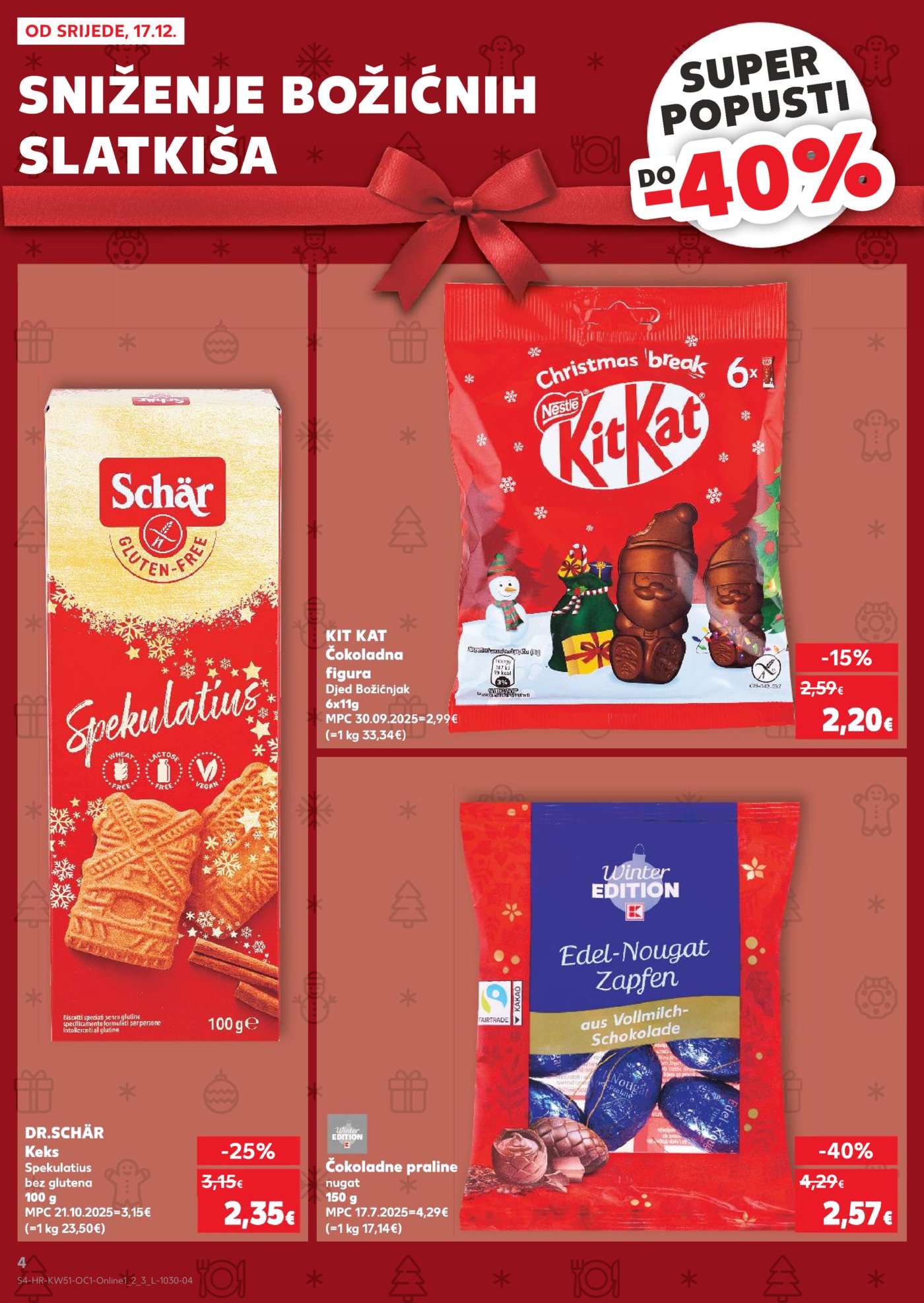 Kaufland katalog Robne marke 17.12. - 24.12.2025.
