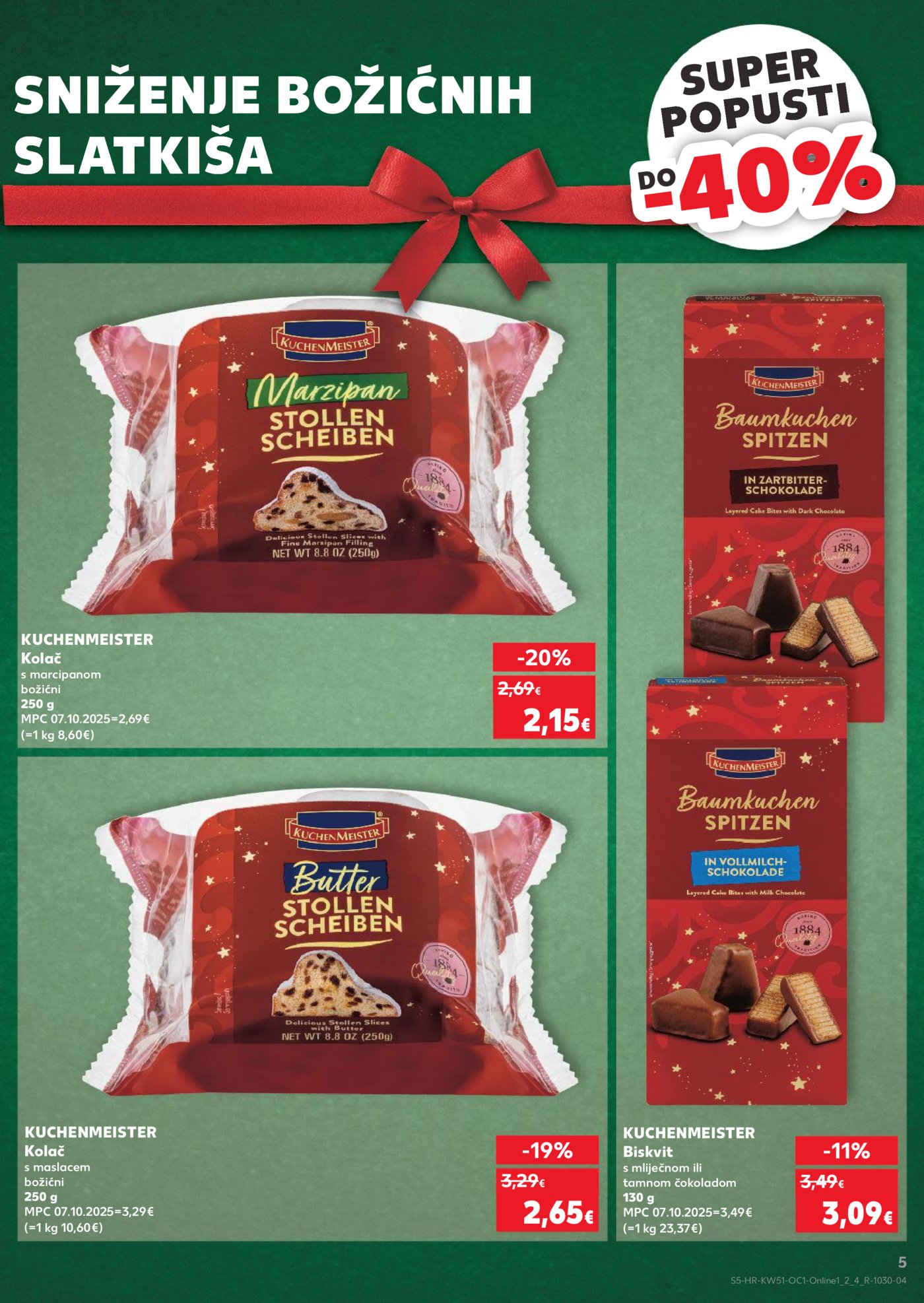 Kaufland katalog Robne marke 17.12. - 24.12.2025.
