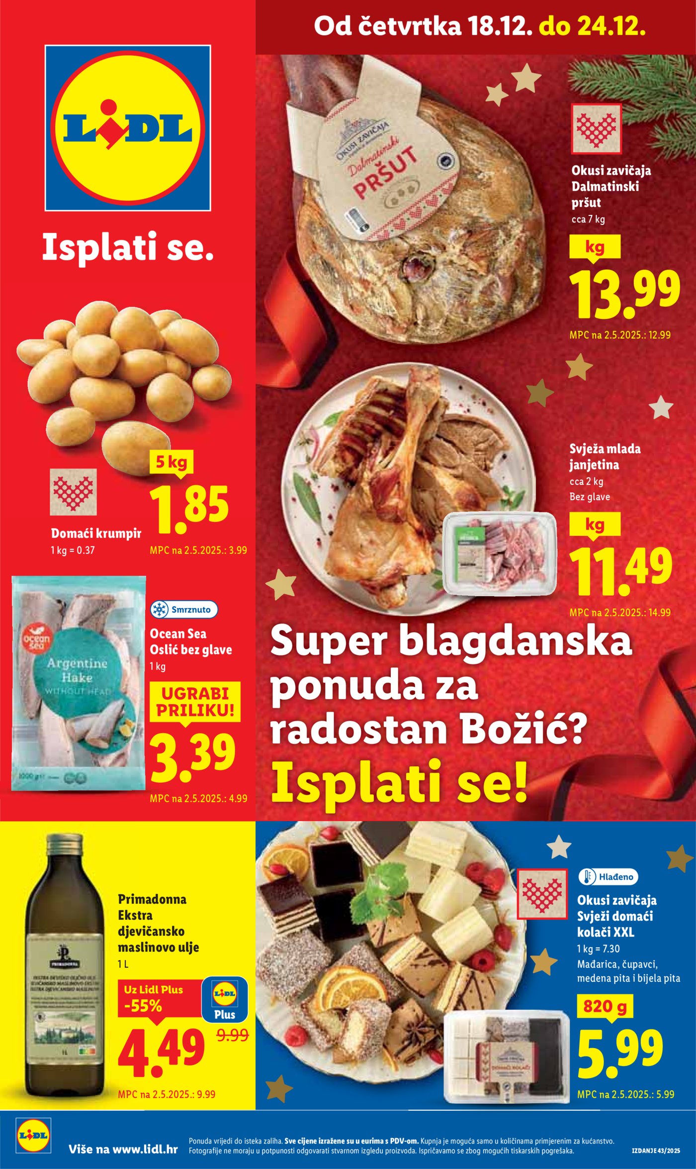 Lidl katalog Super ponuda od četvrtka 18.12. - 24.12.2025.