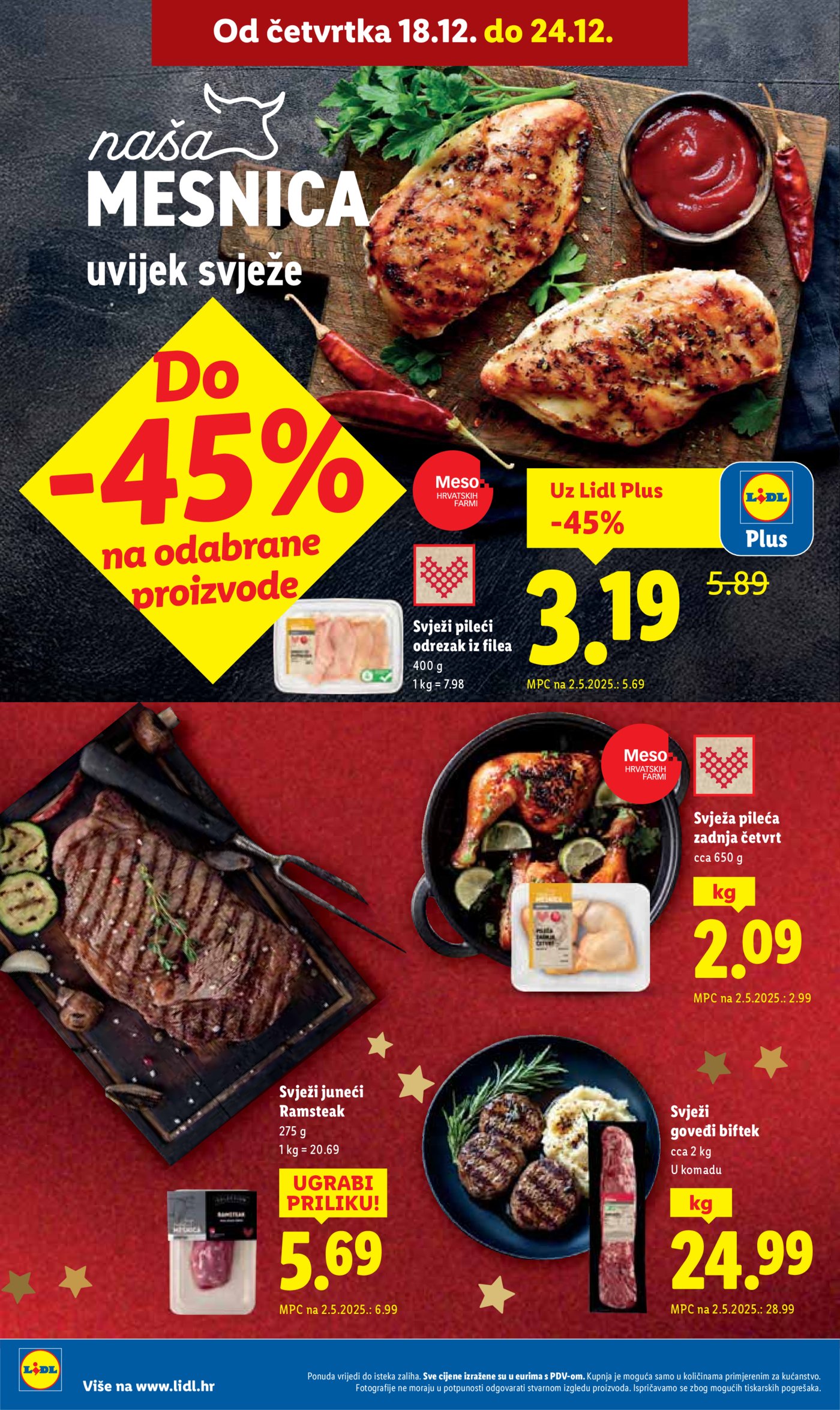 Lidl katalog Super ponuda od četvrtka 18.12. - 24.12.2025.
