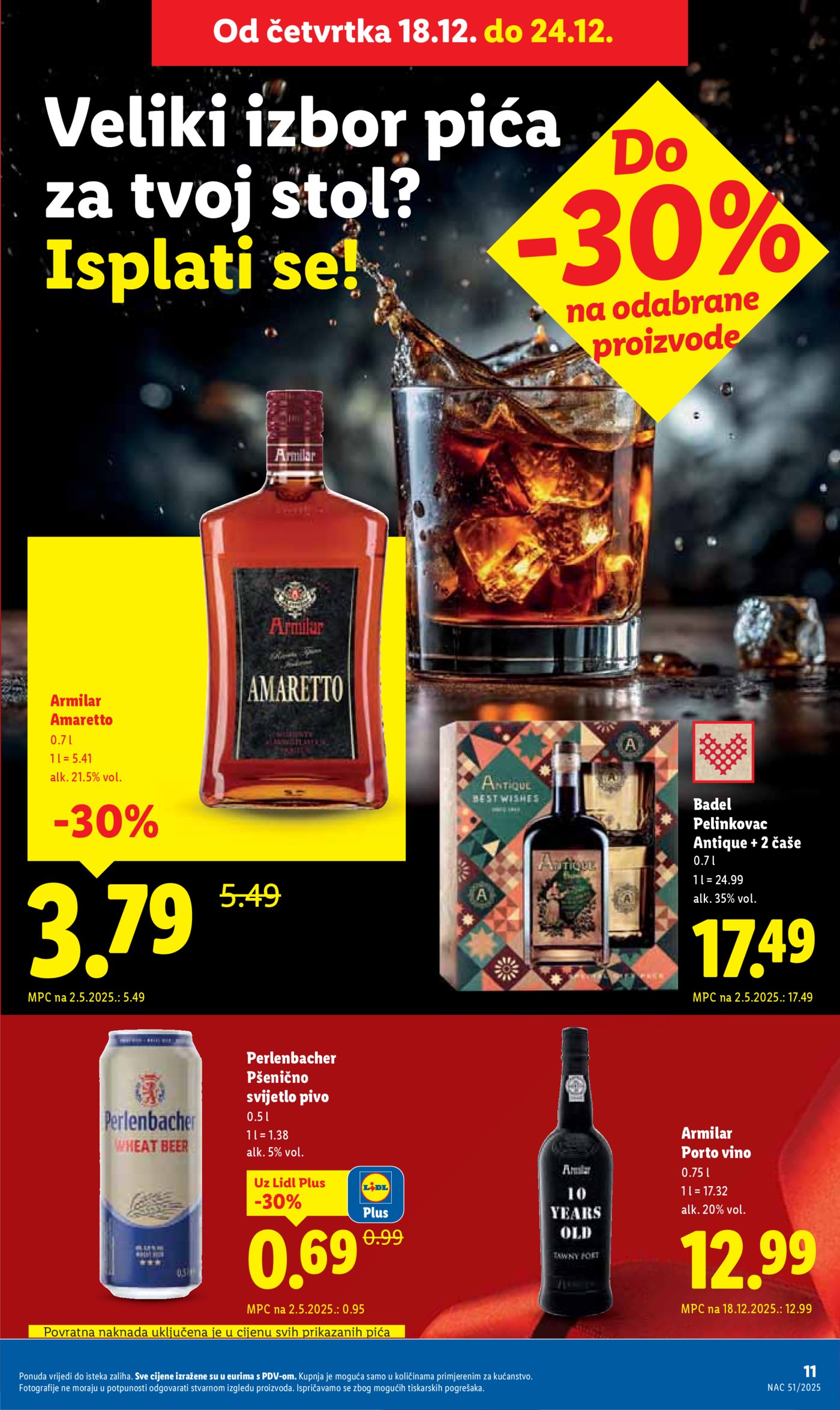 Lidl katalog Super ponuda od četvrtka 18.12. - 24.12.2025.
