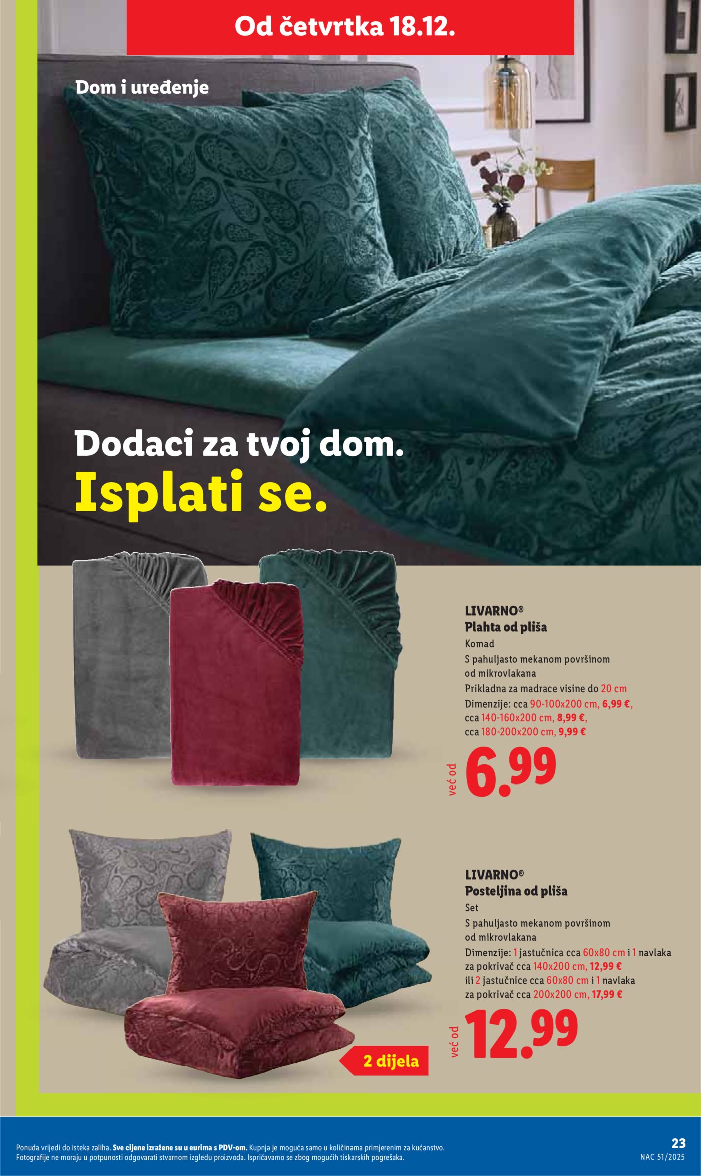 Lidl katalog Super ponuda od četvrtka 18.12. - 24.12.2025.