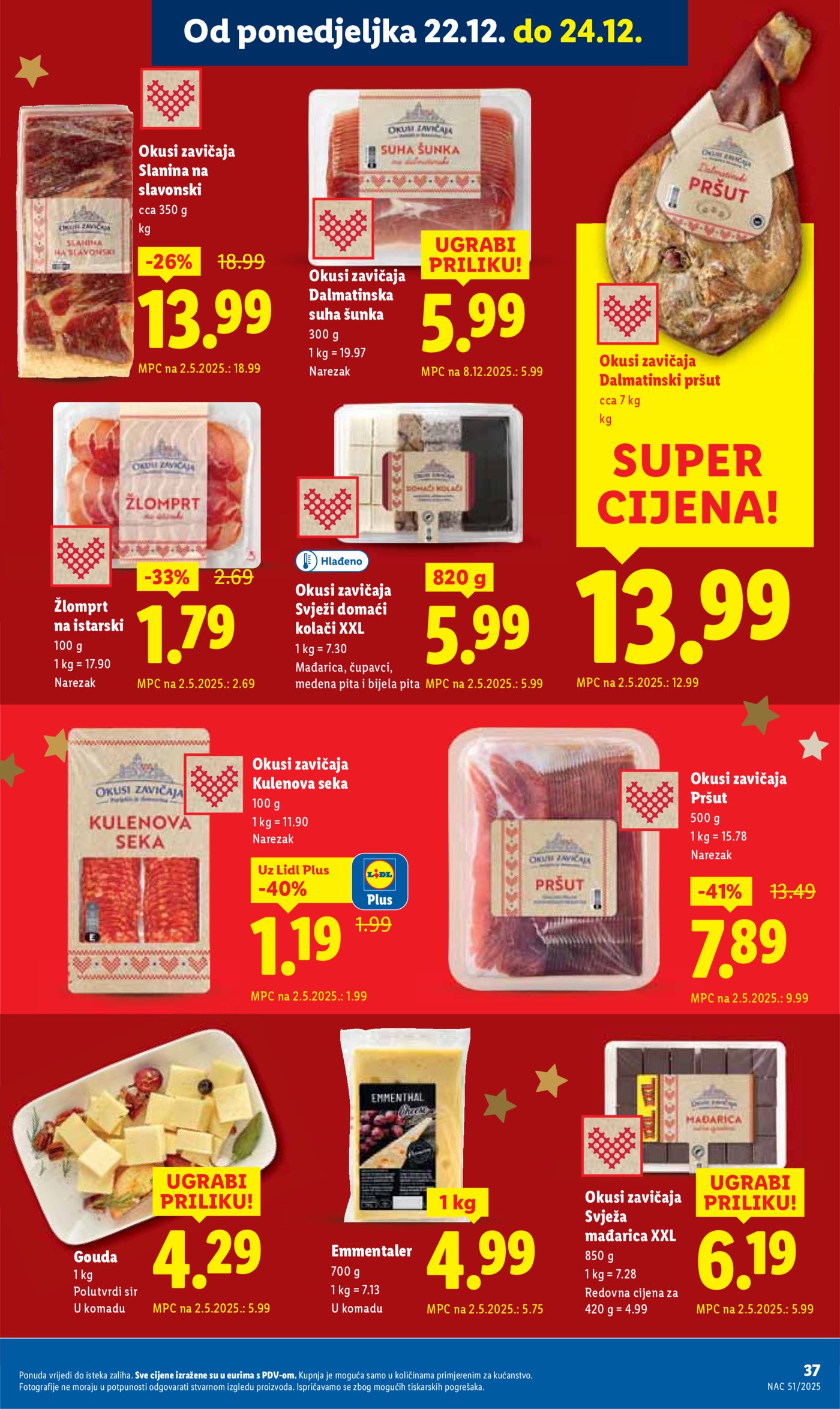 Lidl katalog Super ponuda od četvrtka 18.12. - 24.12.2025.