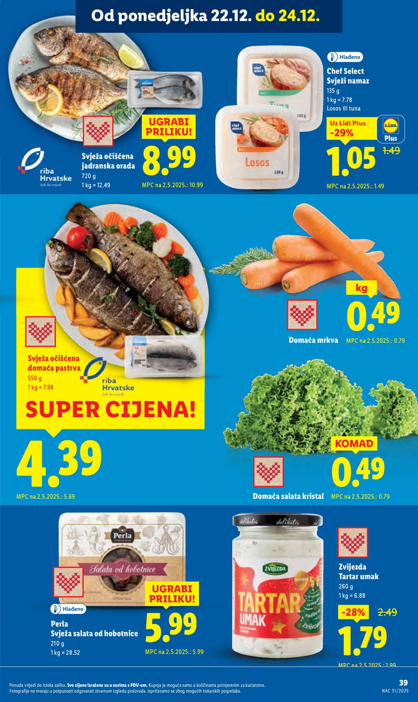 Lidl katalog Super ponuda od četvrtka 18.12. - 24.12.2025.