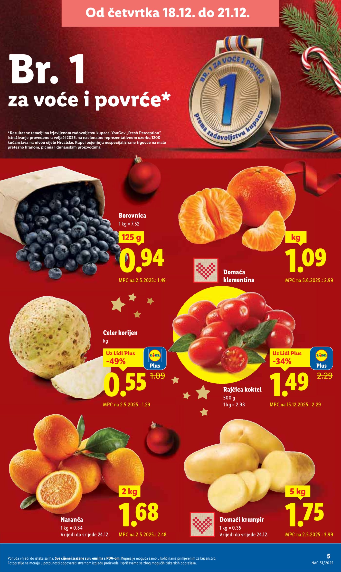 Lidl katalog Super ponuda od četvrtka 18.12. - 24.12.2025.
