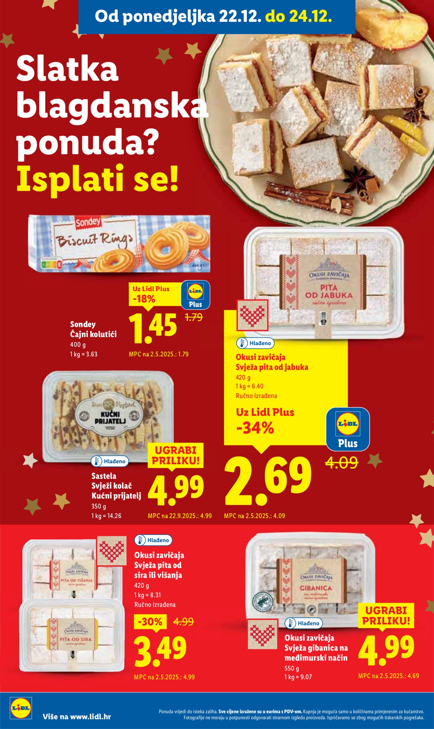Lidl katalog Super ponuda od četvrtka 18.12. - 24.12.2025.