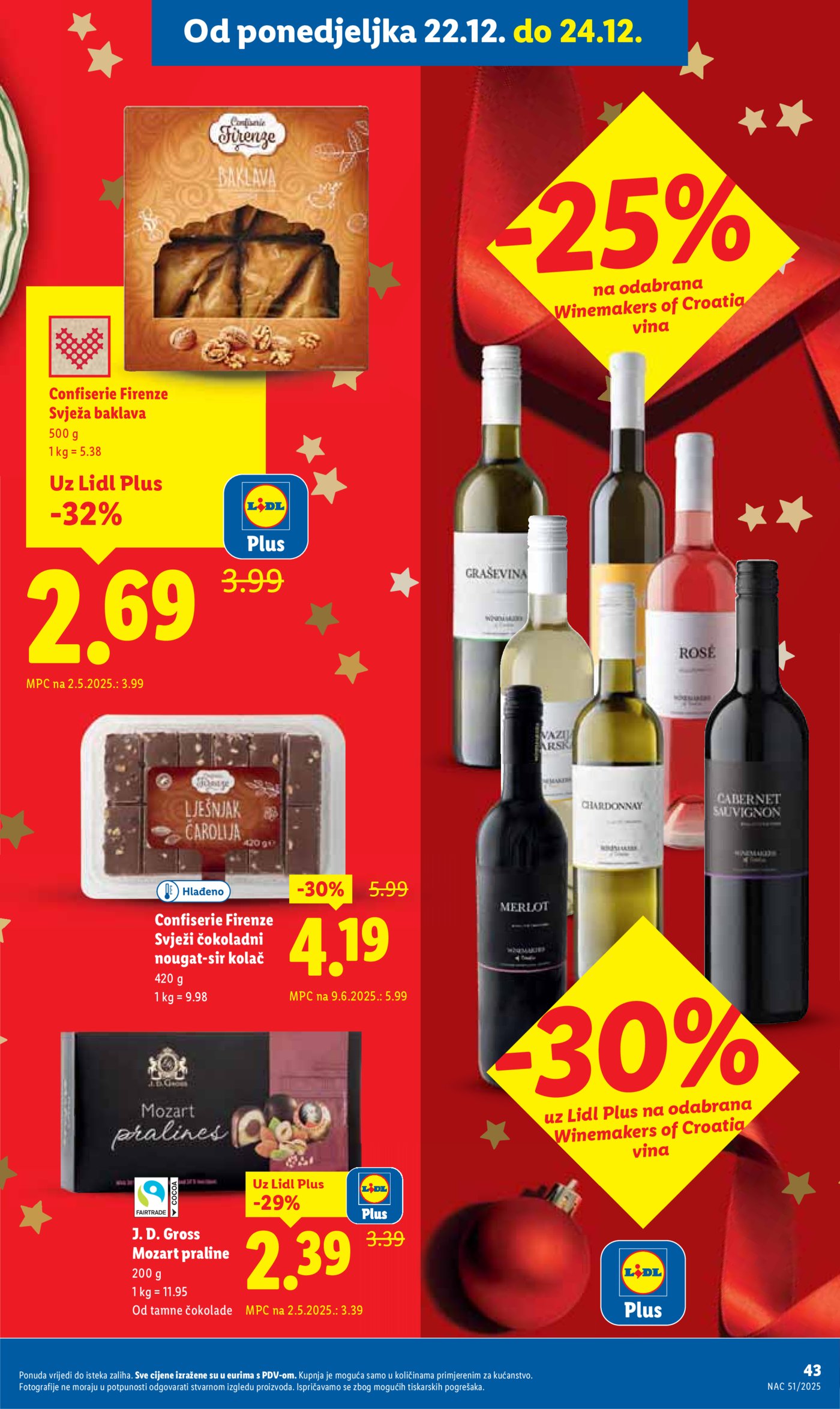 Lidl katalog Super ponuda od četvrtka 18.12. - 24.12.2025.