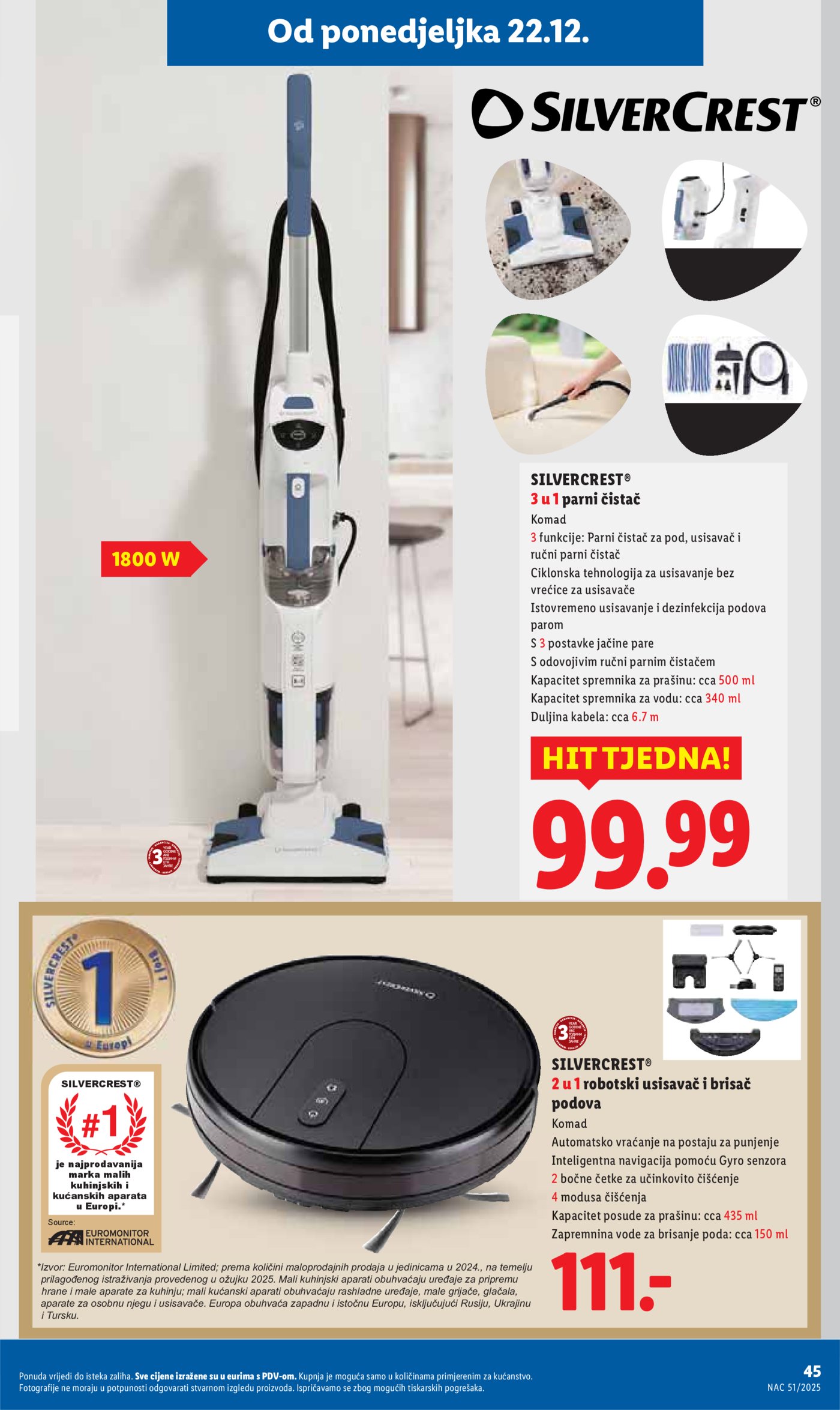 Lidl katalog Super ponuda od četvrtka 18.12. - 24.12.2025.