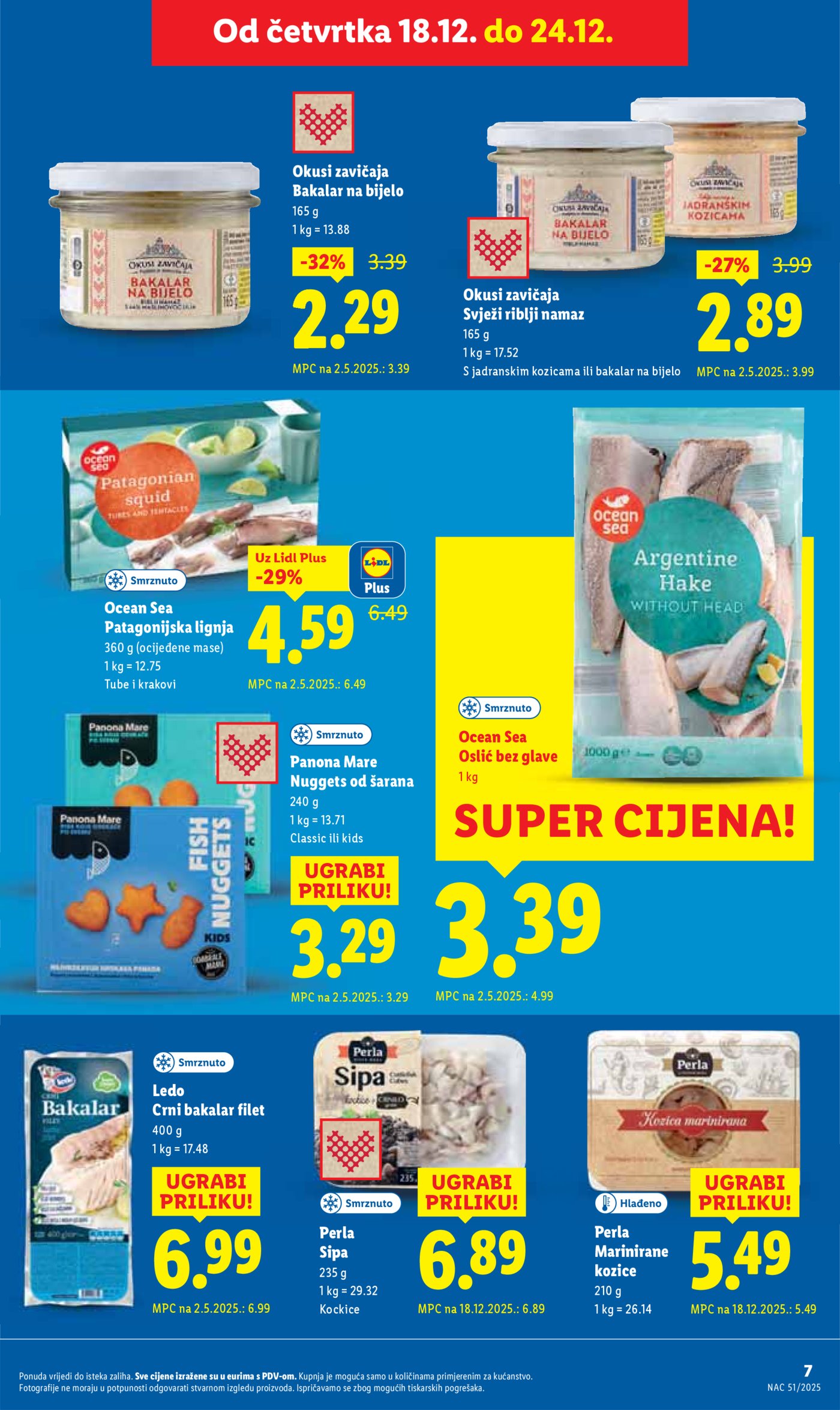 Lidl katalog Super ponuda od četvrtka 18.12. - 24.12.2025.