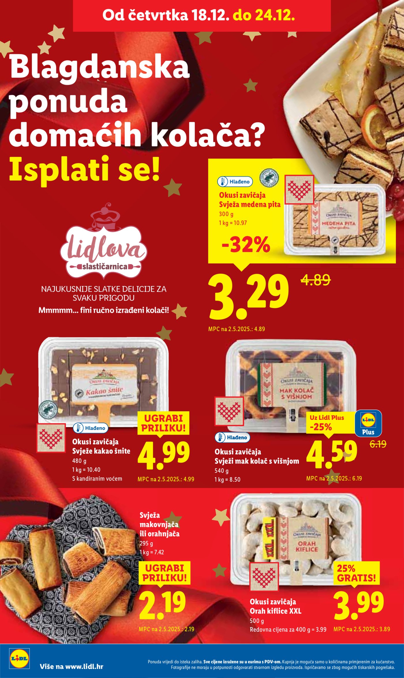 Lidl katalog Super ponuda od četvrtka 18.12. - 24.12.2025.