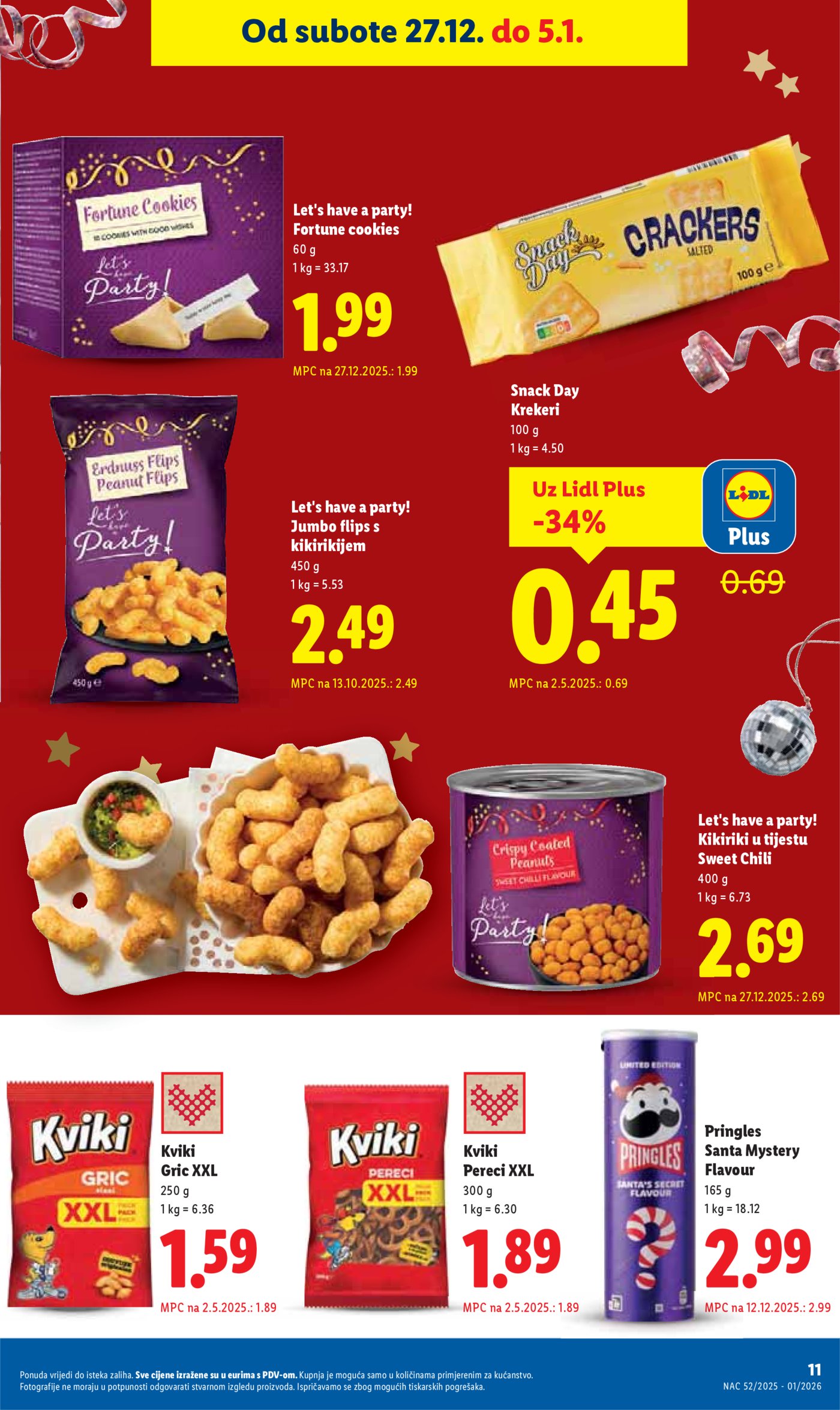 Lidl katalog Super ponuda od subote 27.12. - 05.01.2026.