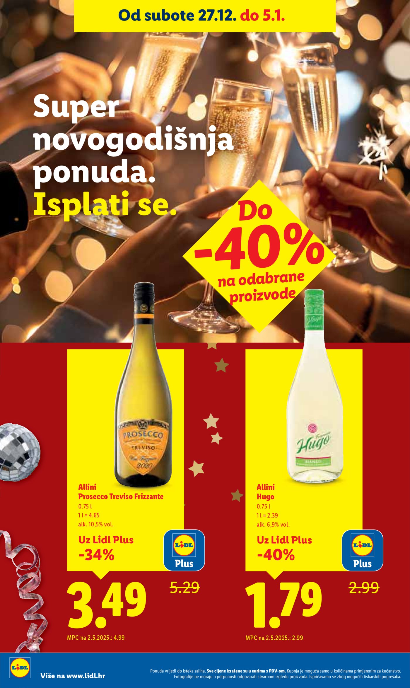 Lidl katalog Super ponuda od subote 27.12. - 05.01.2026.