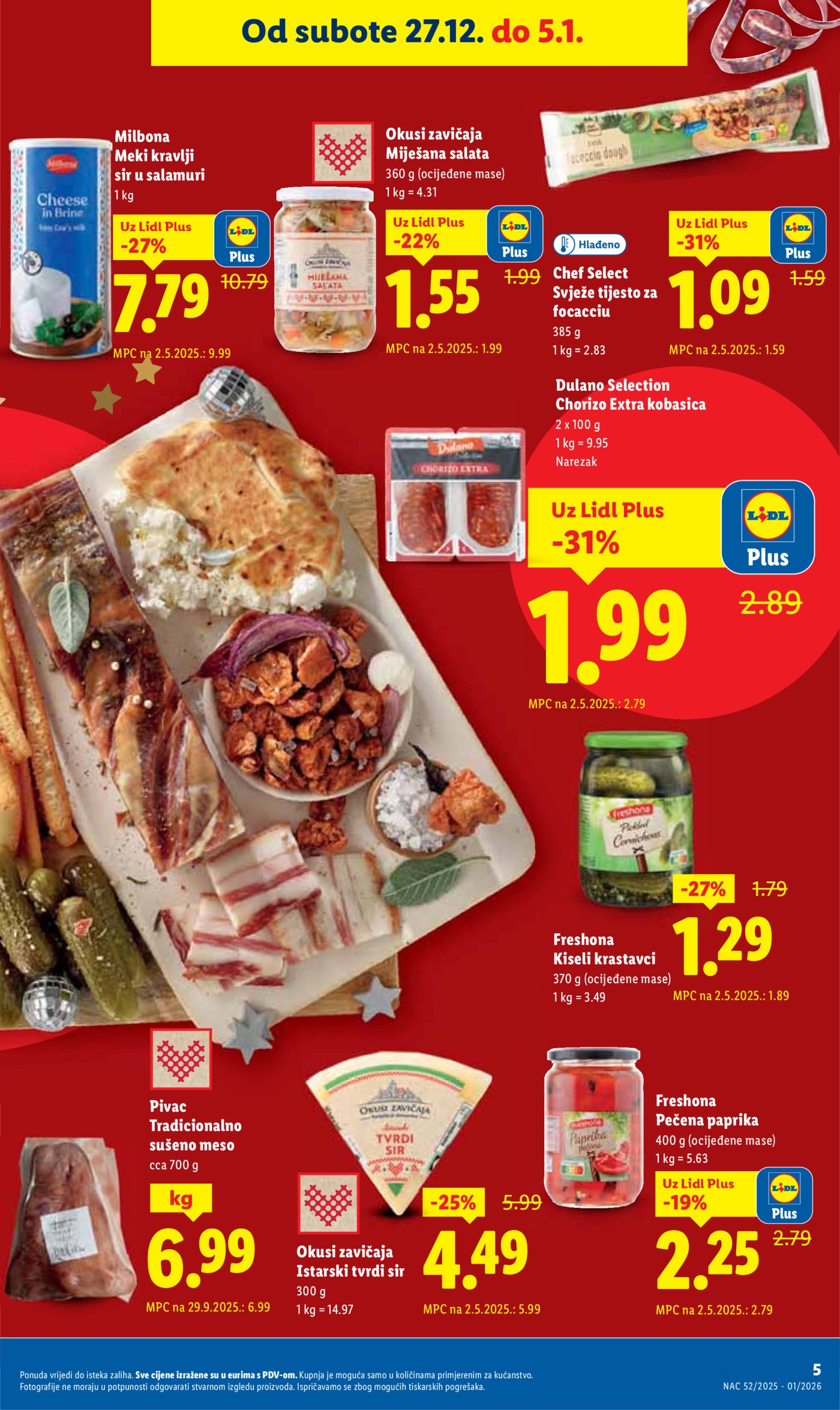 Lidl katalog Super ponuda od subote 27.12. - 05.01.2026.