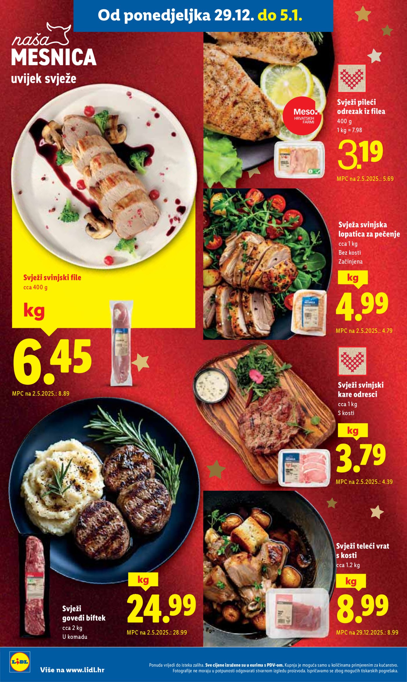 Lidl katalog Super ponuda od subote 27.12. - 05.01.2026.