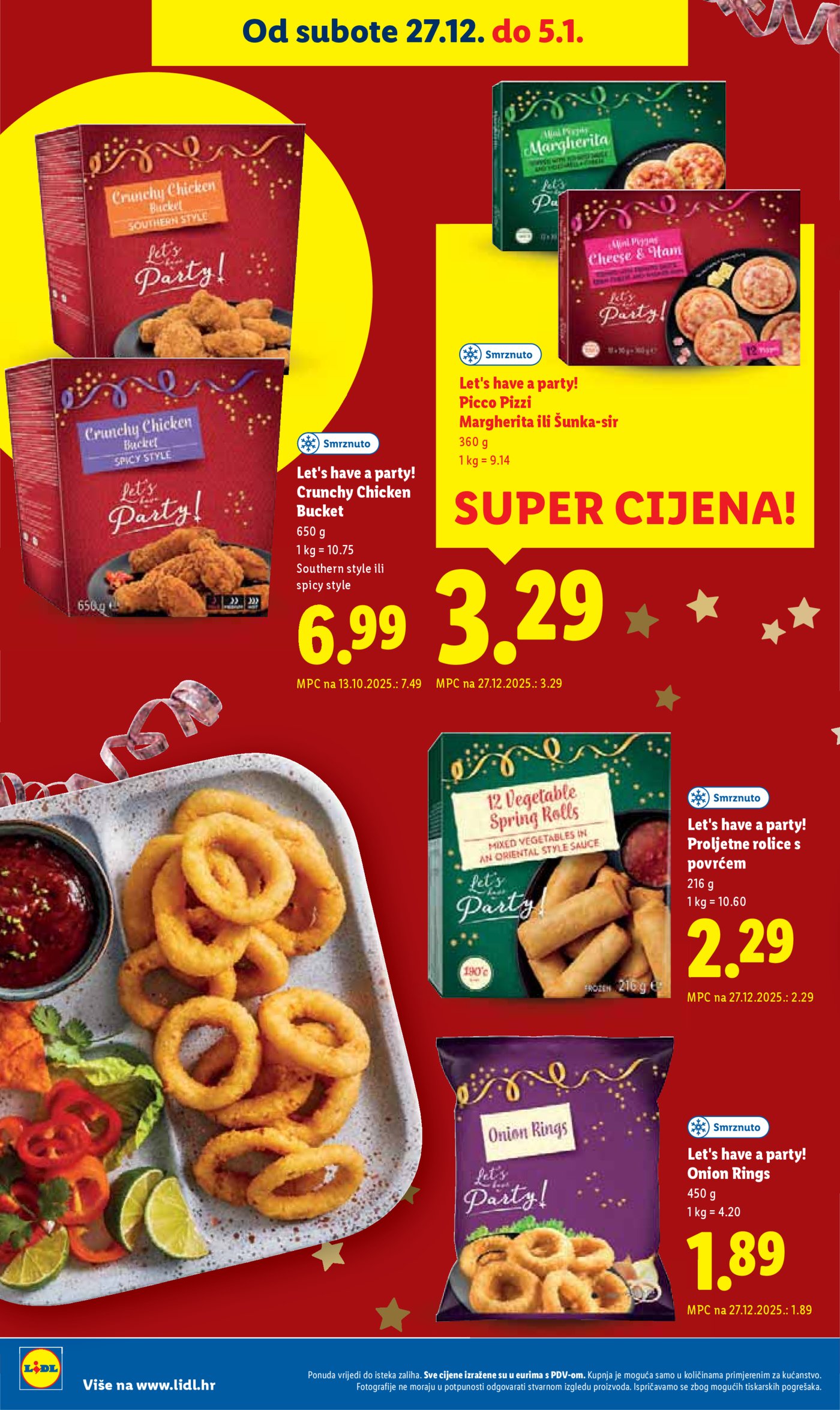 Lidl katalog Super ponuda od subote 27.12. - 05.01.2026.
