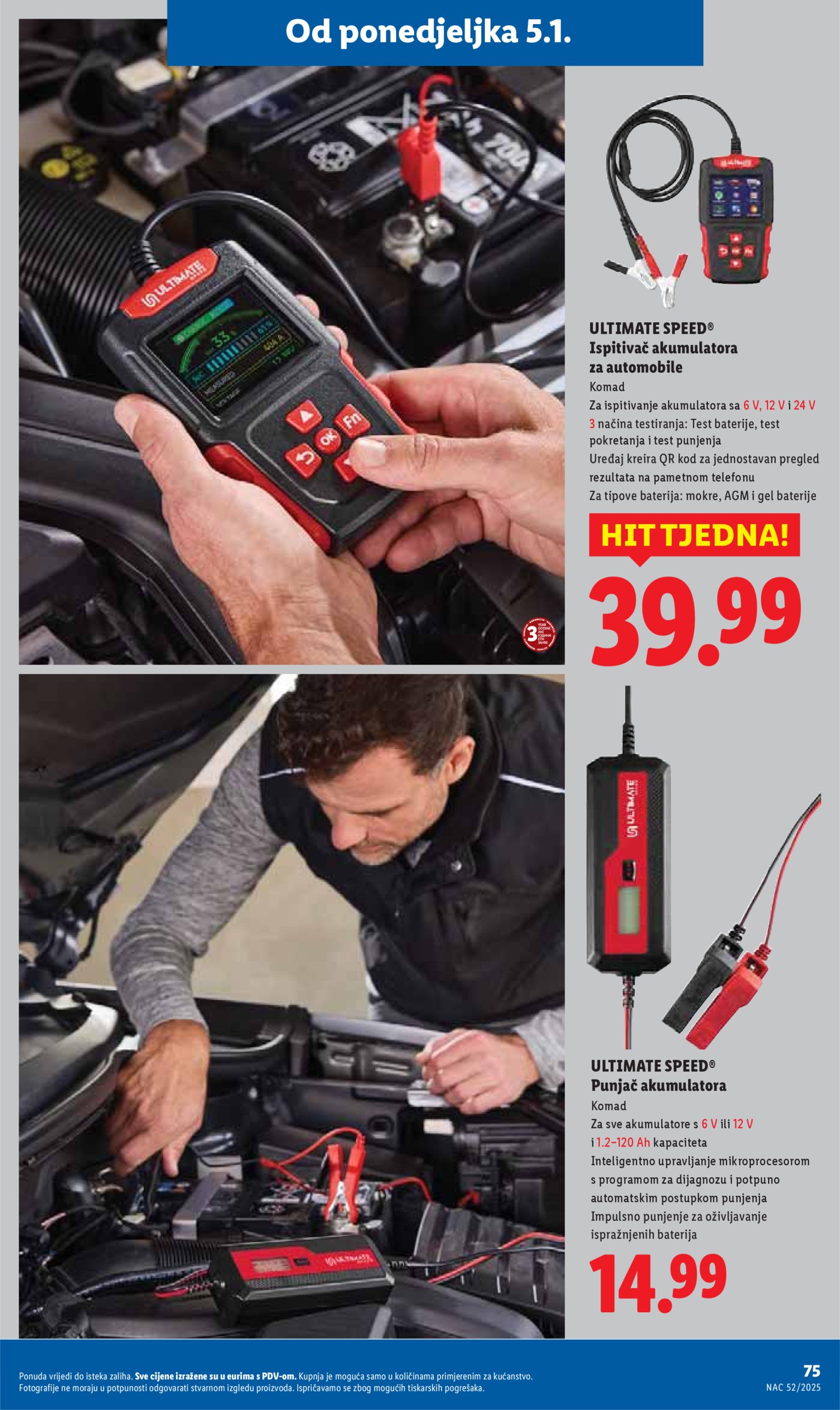 Lidl katalog Super ponuda od subote 27.12. - 05.01.2026.