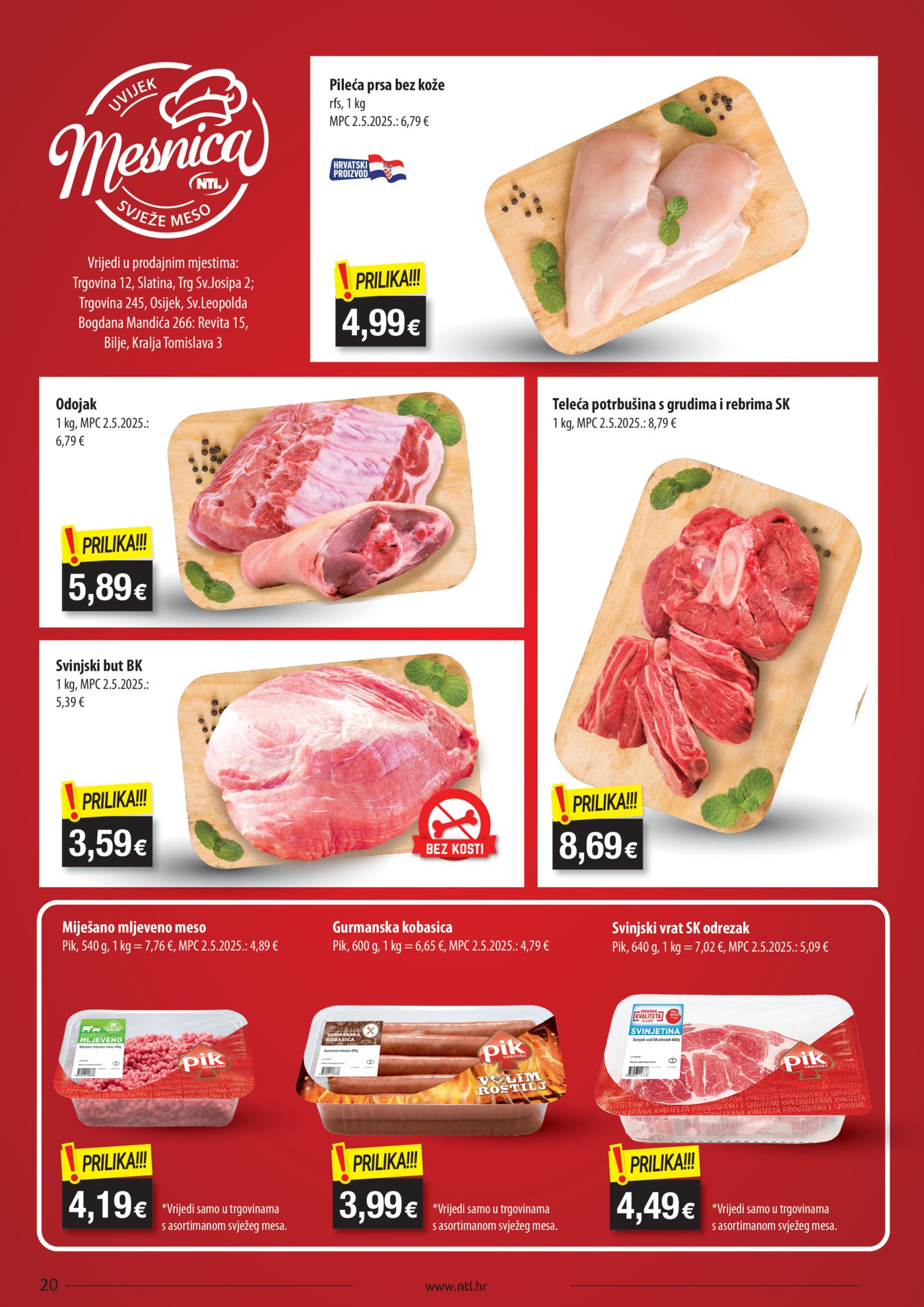 NTL katalog Akcija 24.12. - 31.12.2025. Istok