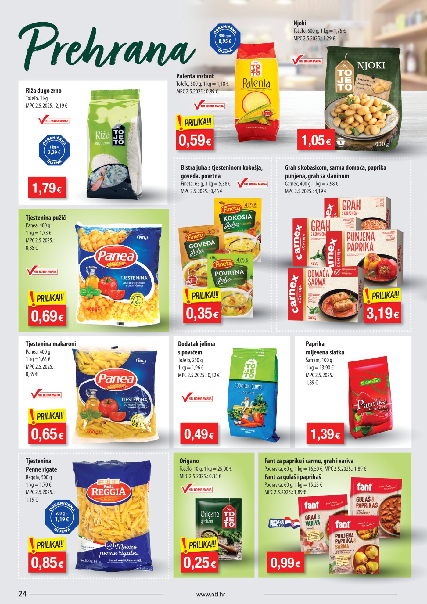 NTL katalog Akcija 24.12. - 31.12.2025. Istok