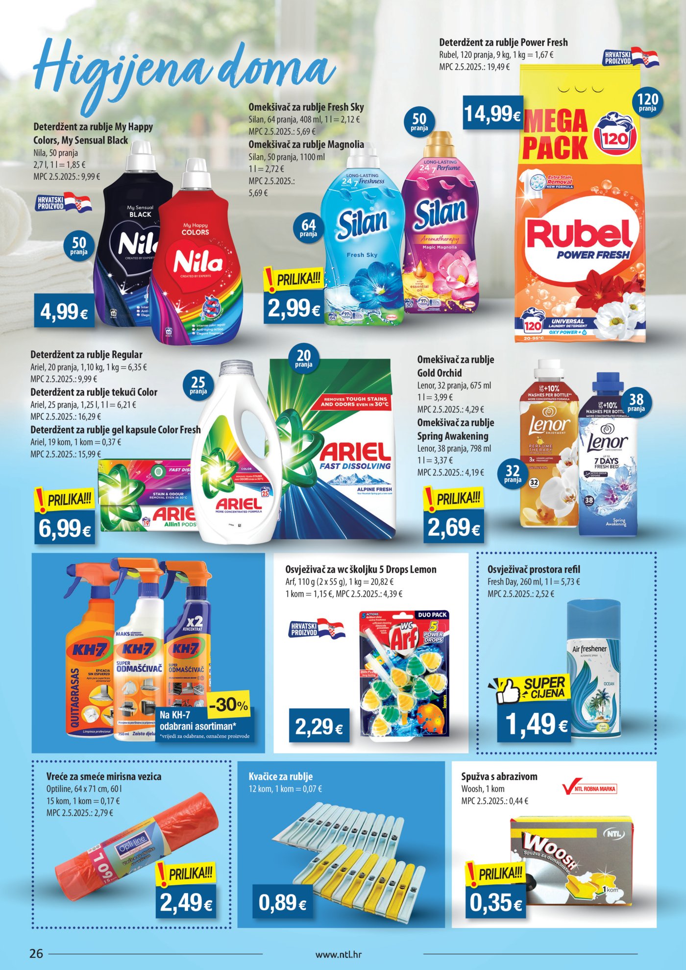 NTL katalog Akcija 24.12. - 31.12.2025. Istok