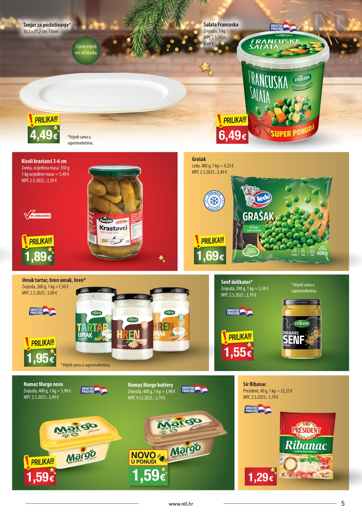 NTL katalog Akcija 24.12. - 31.12.2025. Istok