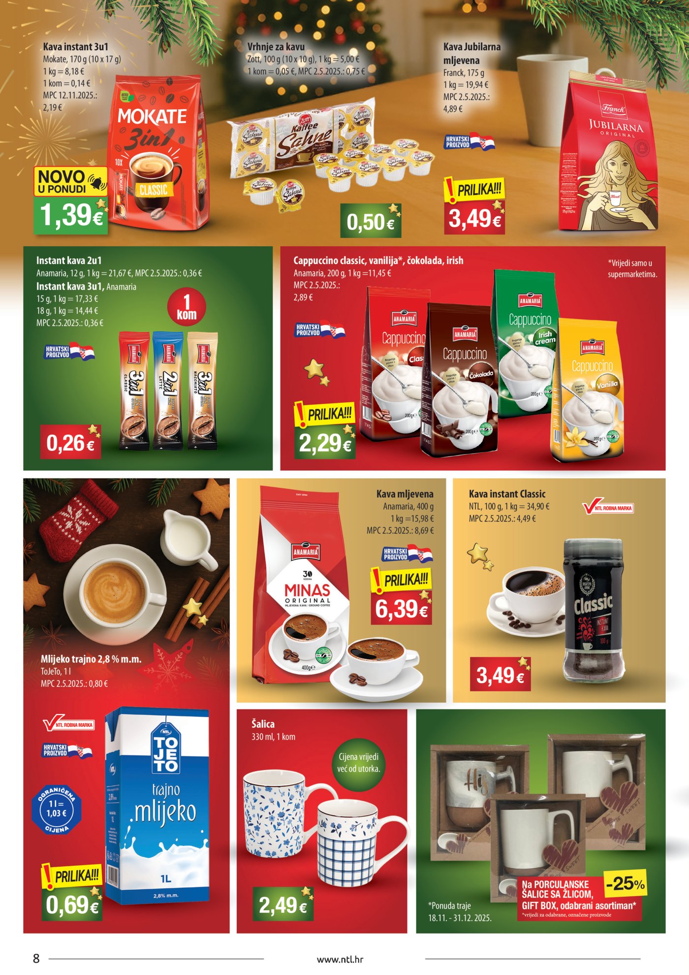 NTL katalog Akcija 24.12. - 31.12.2025. Istok