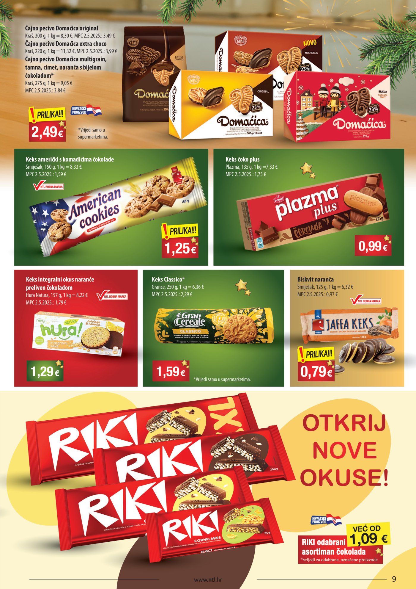 NTL katalog Akcija 24.12. - 31.12.2025. Istok