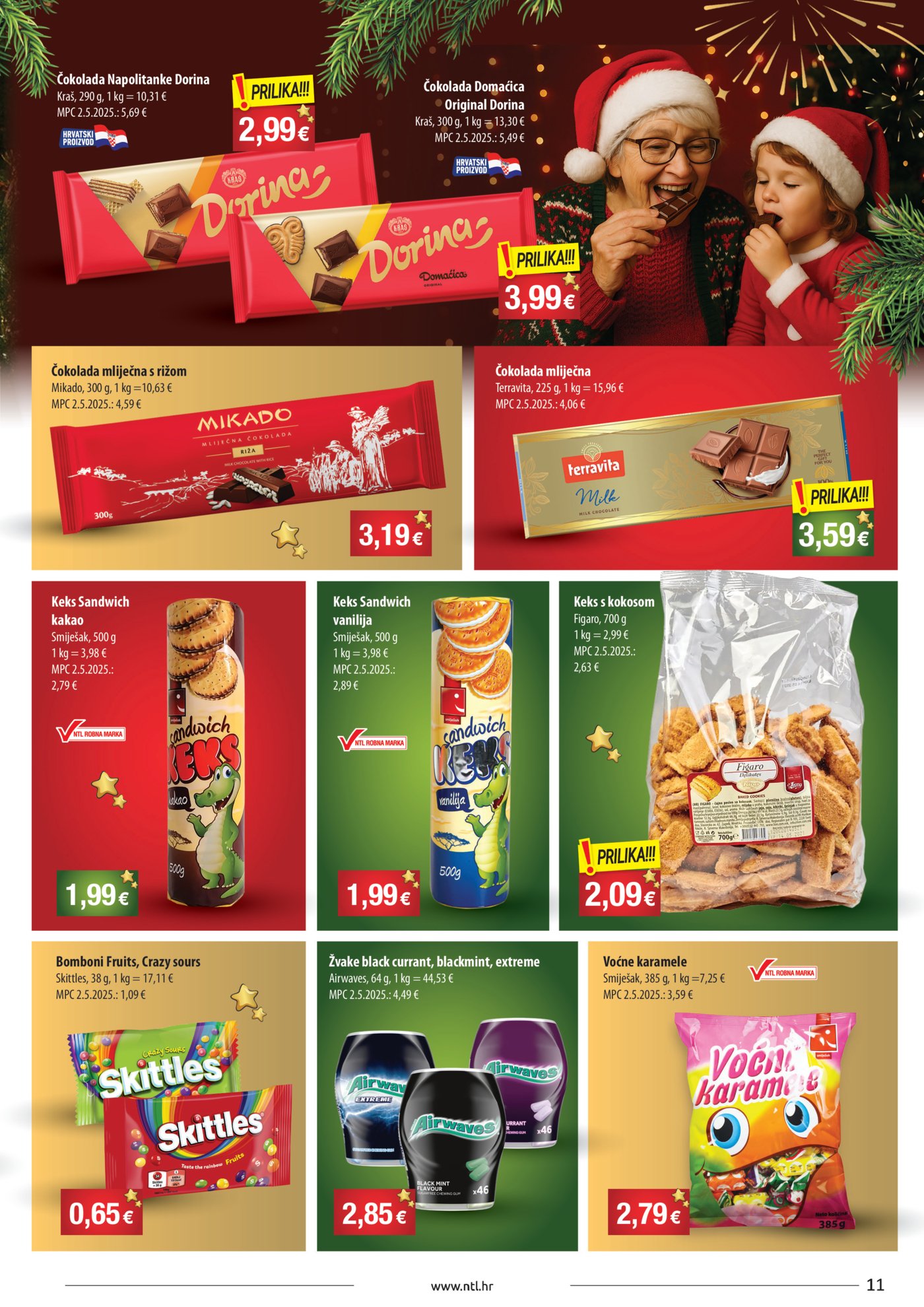 NTL katalog Akcija 24.12. - 31.12.2025. Sjever