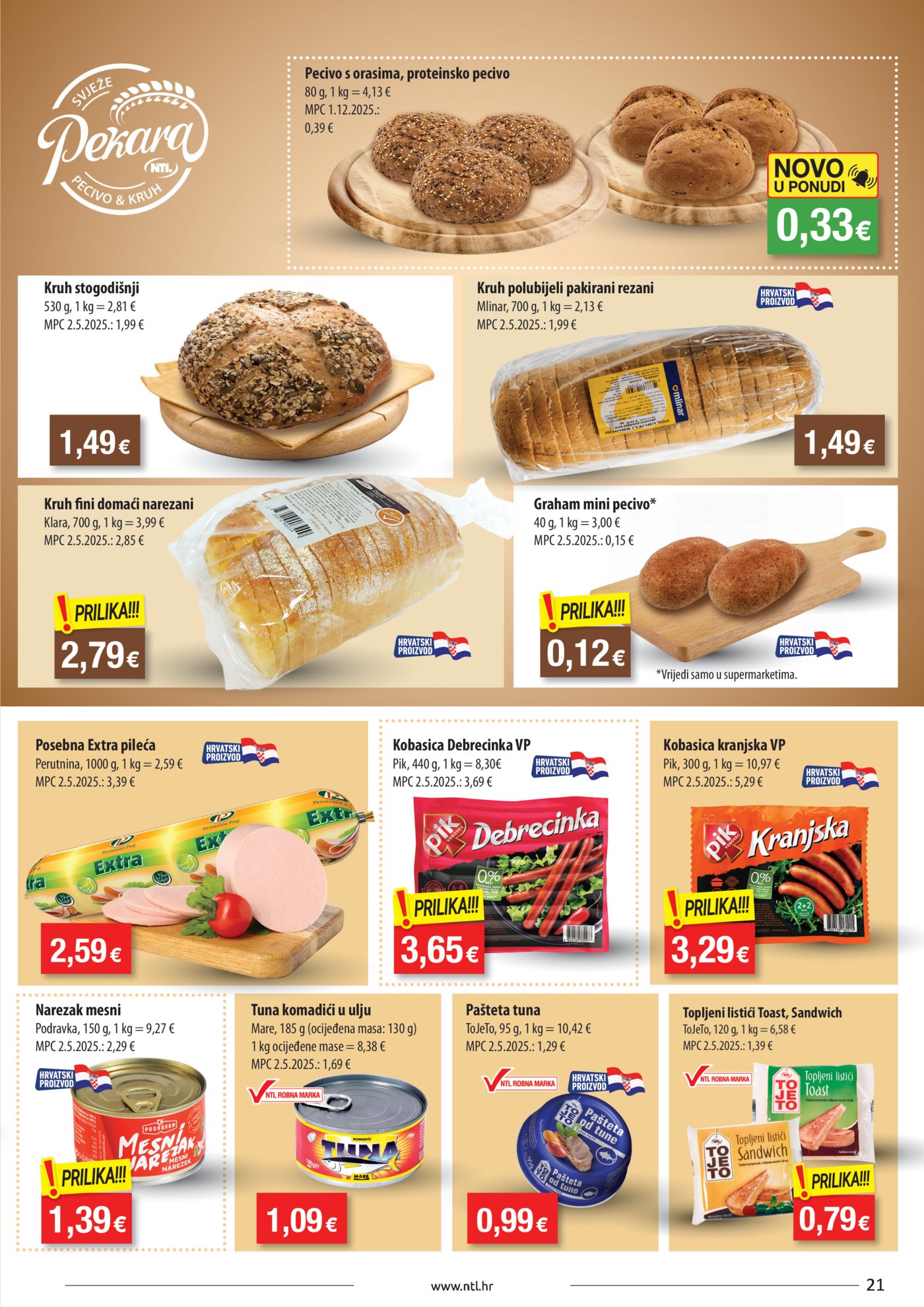 NTL katalog Akcija 24.12. - 31.12.2025. Sjever