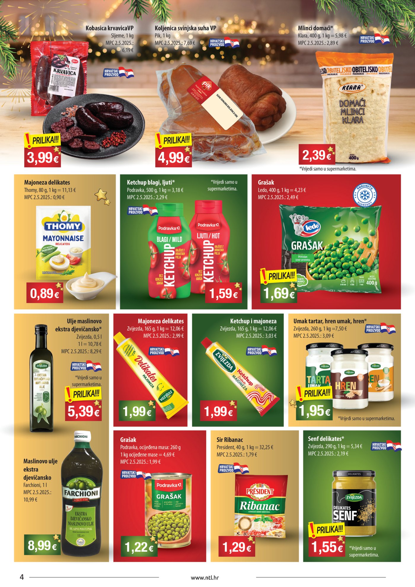 NTL katalog Akcija 24.12. - 31.12.2025. Sjever