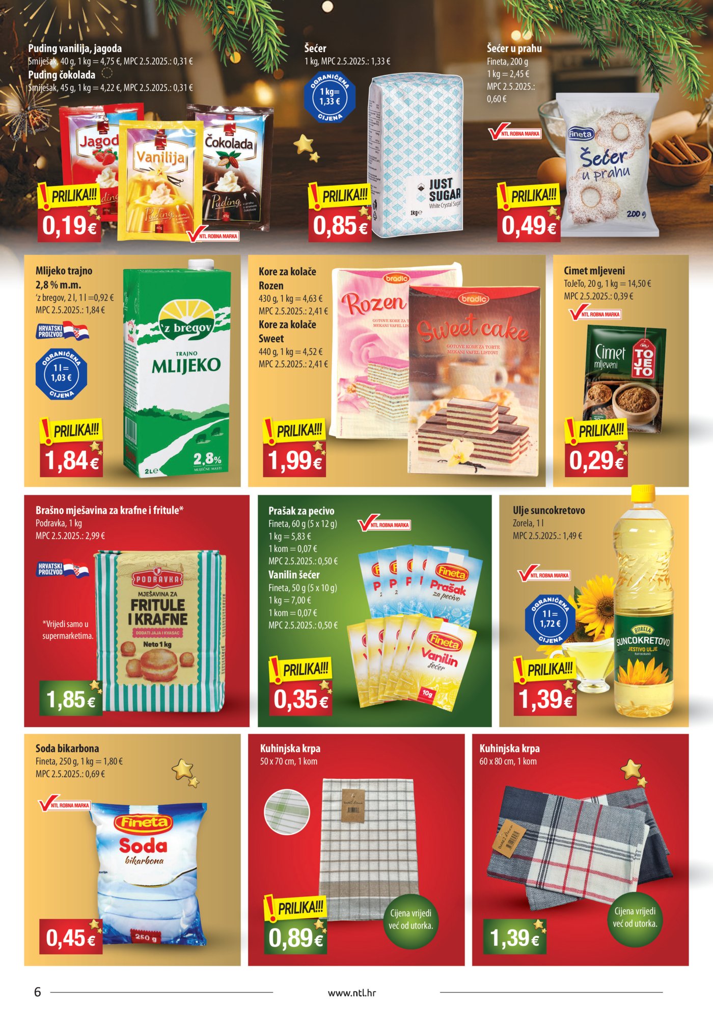 NTL katalog Akcija 24.12. - 31.12.2025. Sjever