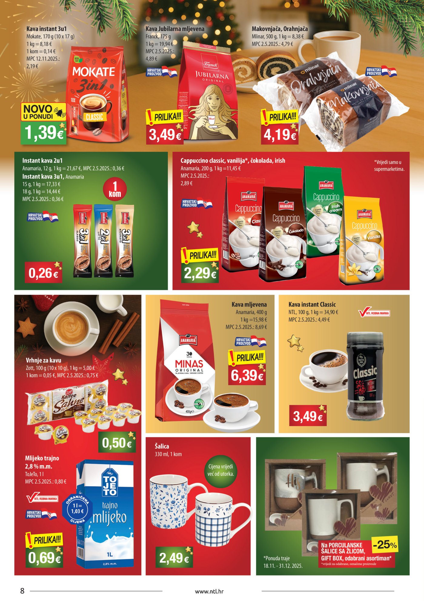 NTL katalog Akcija 24.12. - 31.12.2025. Sjever