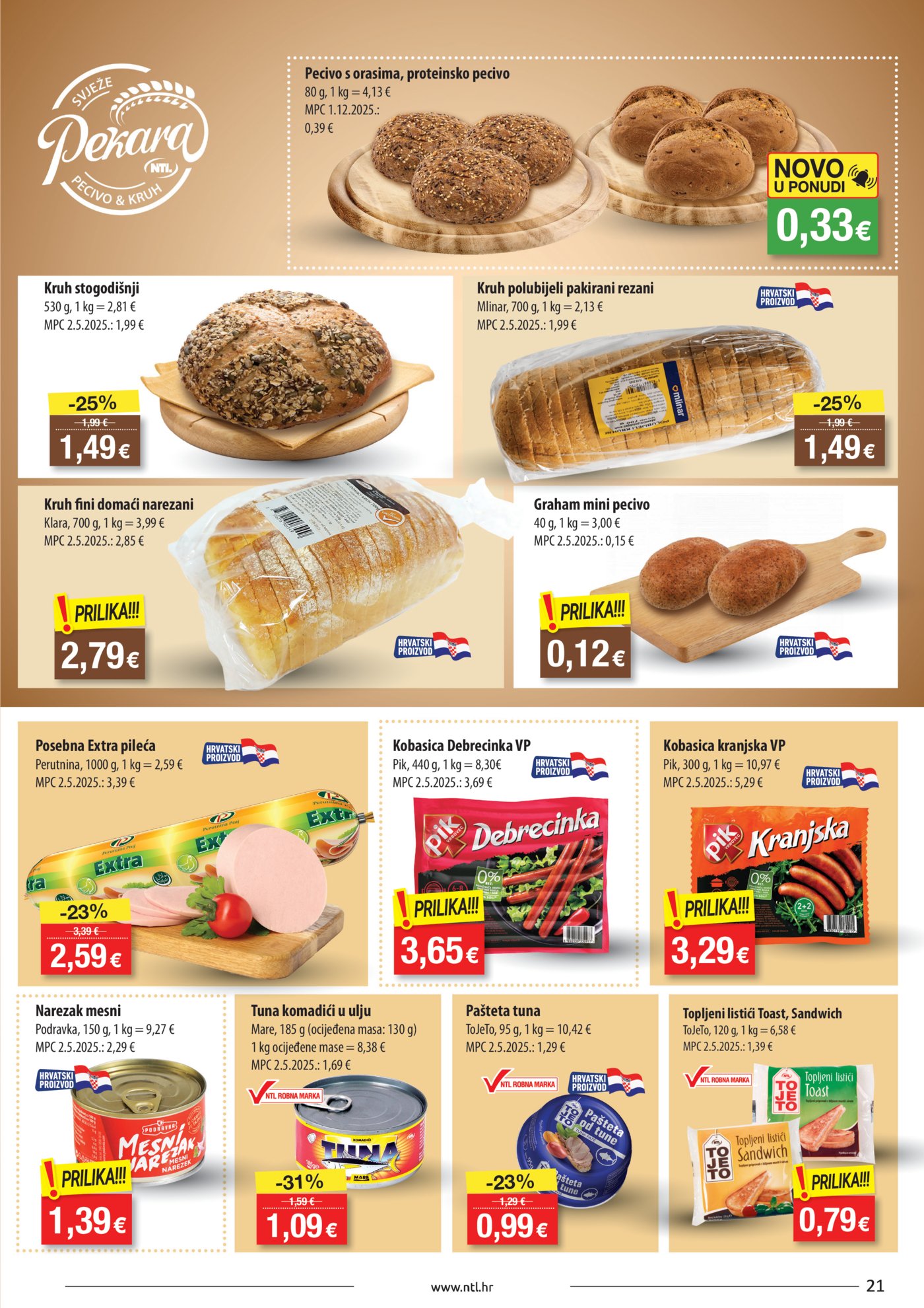 NTL katalog Akcija 24.12. - 31.12.2025. Zapad